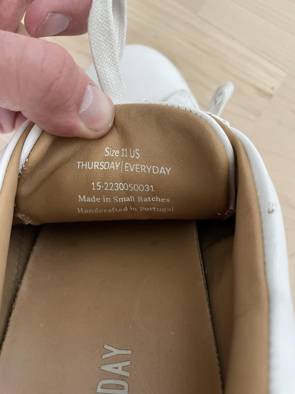 Thursday Boot Company Thursday Boot Co Premier Low Top Leather Sneaker White 11 Size US 11 / EU 44 - 6 Thumbnail