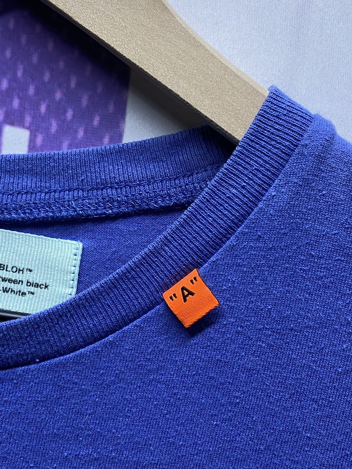Off-White × Virgil Abloh Off-White Virgil Abloh Arrows Blue Tee Shirt Small Size US S / EU 44-46 / 1 - 10 Thumbnail