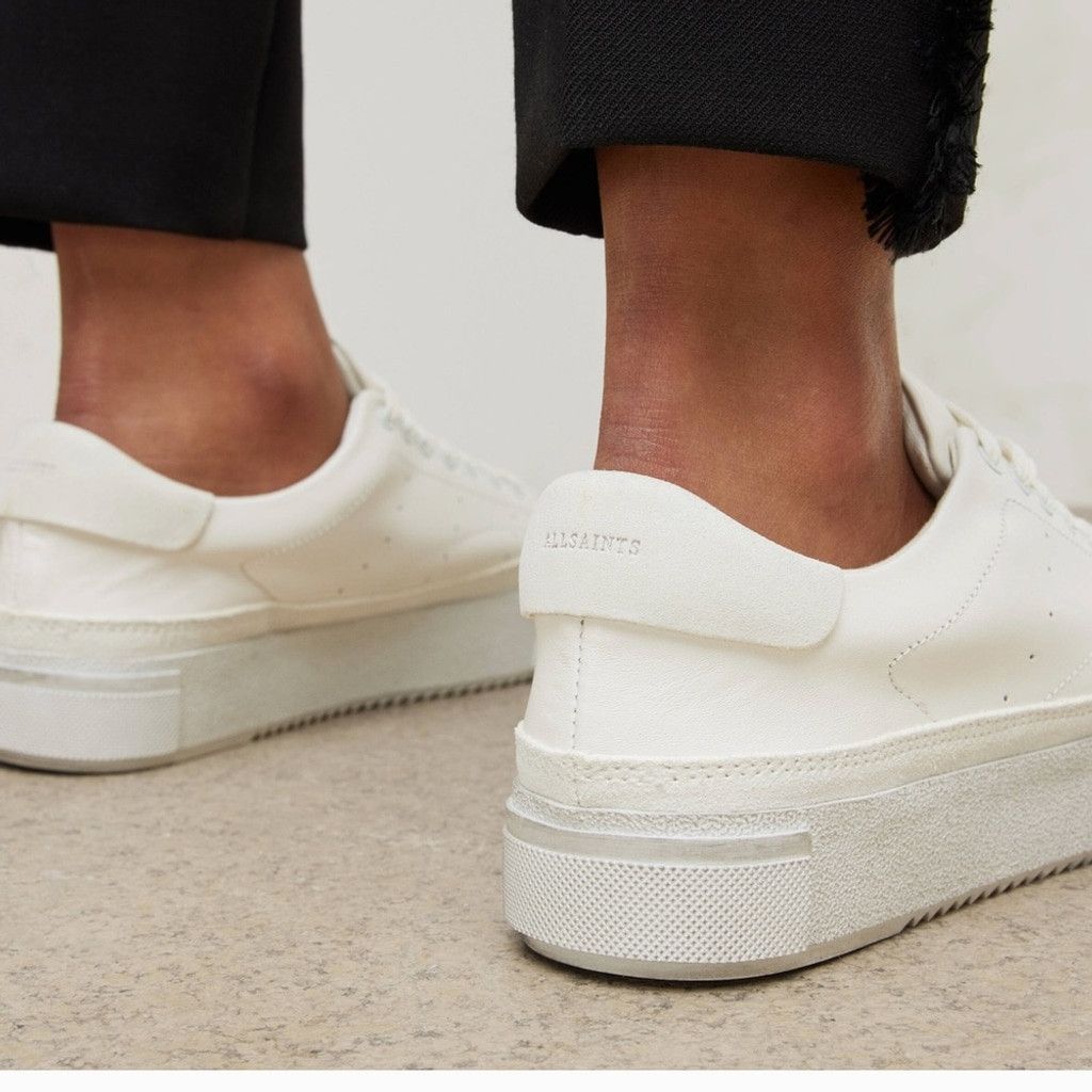 Allsaints All Saints Trish Sneaker in White, EU Size: 39 Size US 9 / IT 39 - 2 Thumbnail