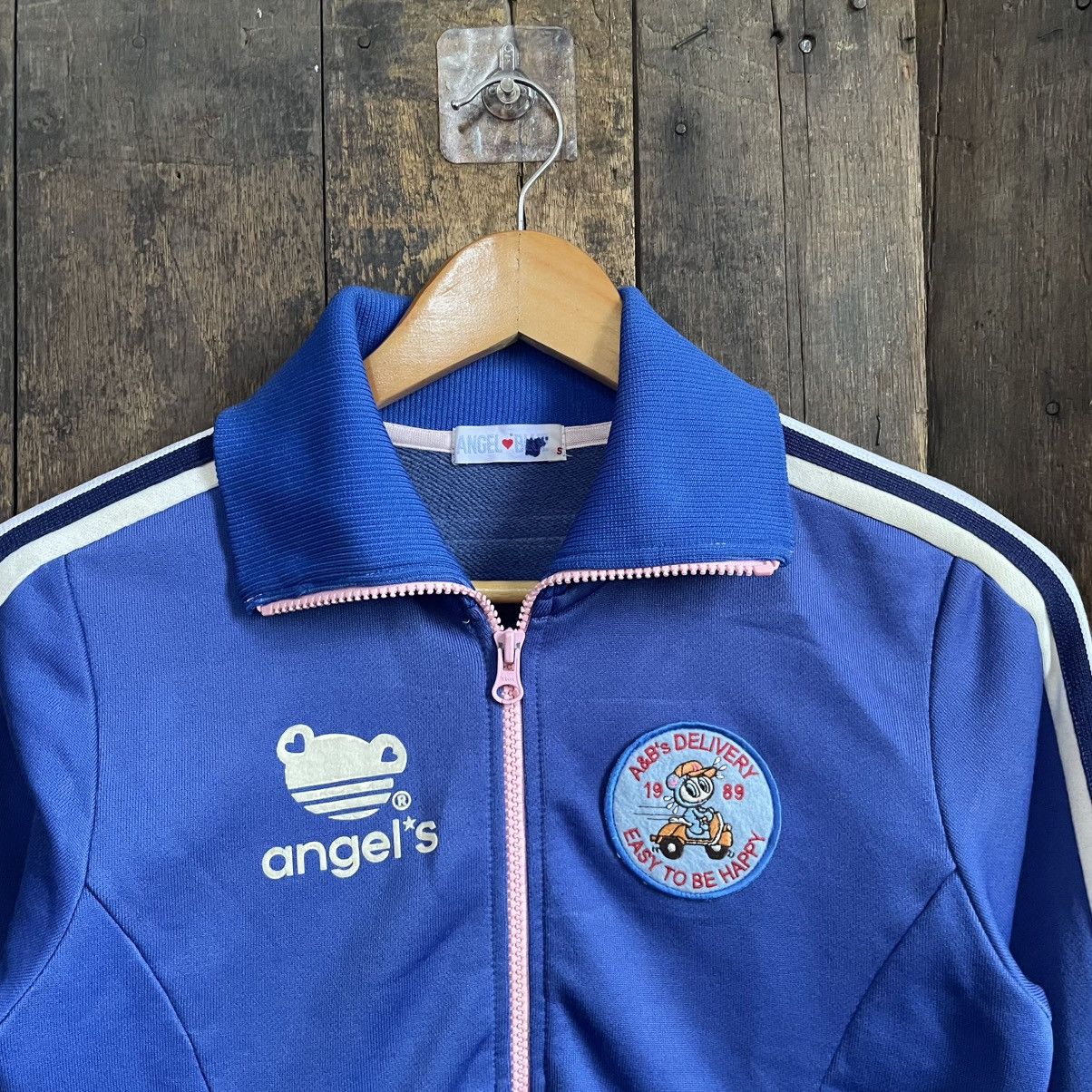 Angel Blue Vintage Angle Blue Cute Baby y2k Ripoff Adidas Jacket Size S / US 4 / IT 40 - 3 Thumbnail