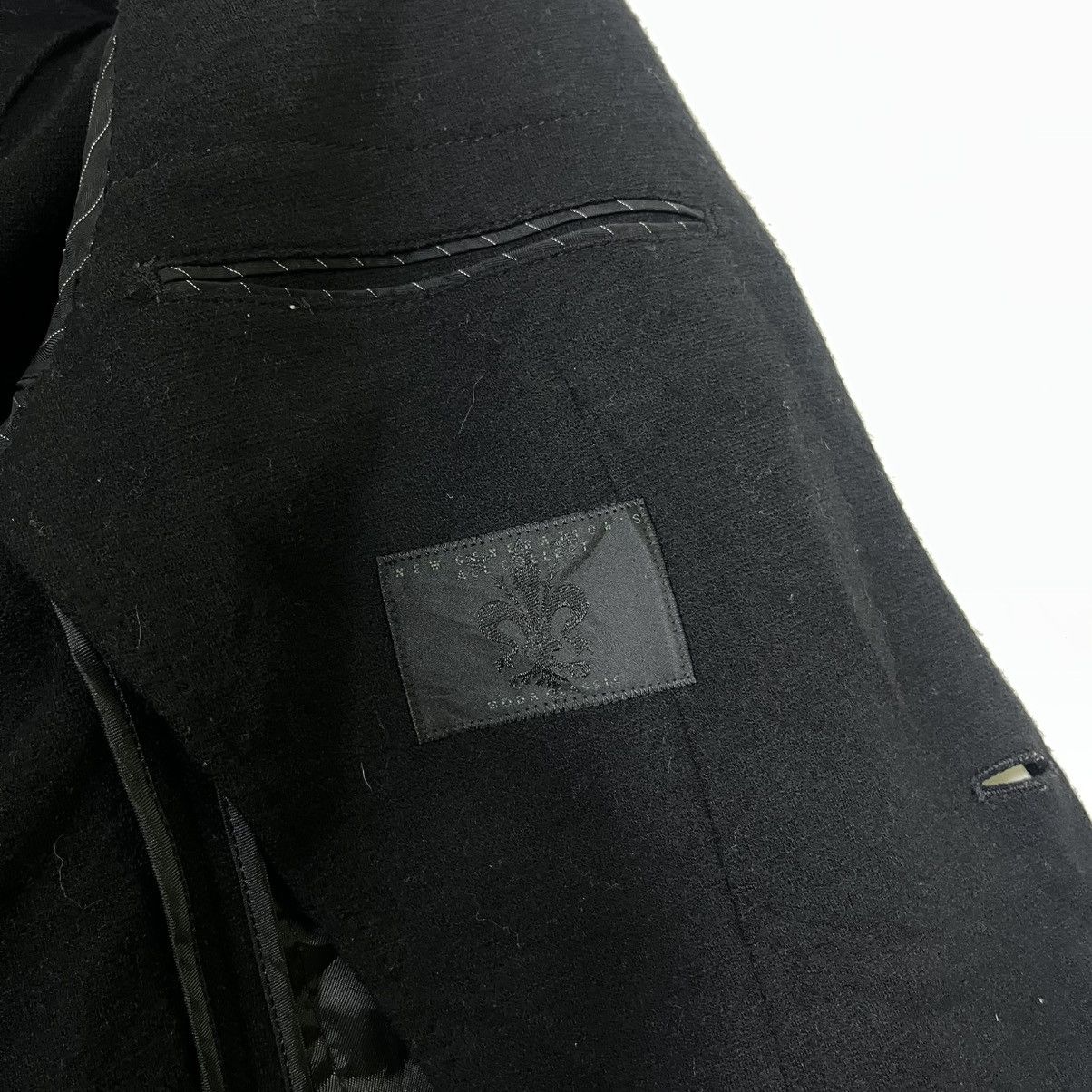 Yohji Yamamoto MODA CLASSIC WOOL SINGLE BREASTED COAT BLAZER Size US S / EU 44-46 / 1 - 6 Thumbnail