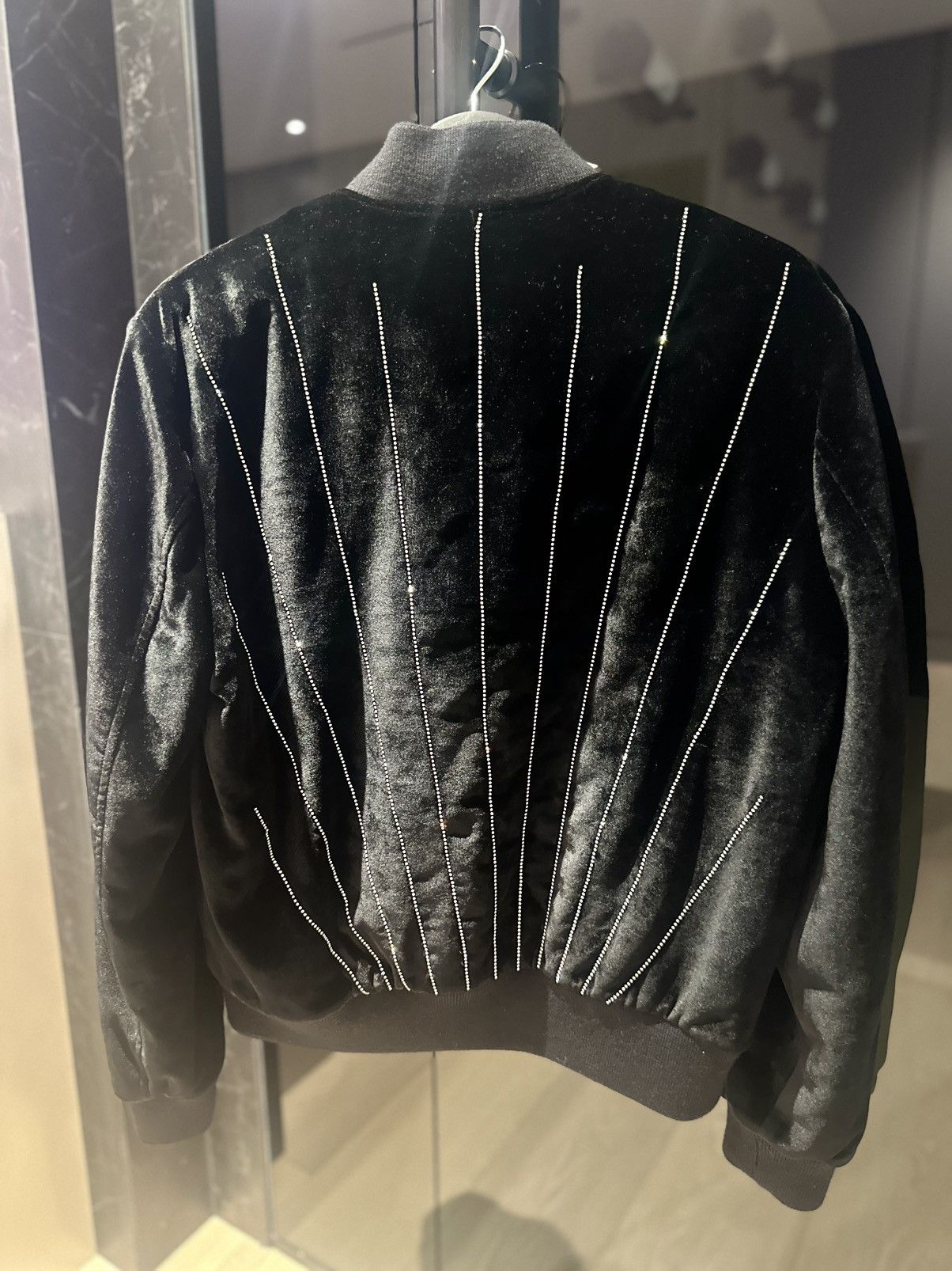 Saint Laurent Paris Saint Laurent Paris FW15 Rhinestone Ray Jacket Size US L / EU 52-54 / 3 - 2 Thumbnail