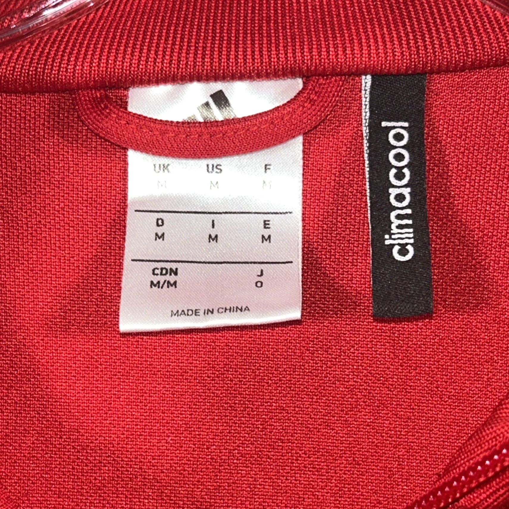 Adidas Adidas Red Devils United Full-Zip Track Jacket Red Mens M Climacool Soccer Jacket Men Track Adidas Red Devil United Full Zip Climacool Soccer Size US M / EU 48-50 / 2 - 4 Thumbnail