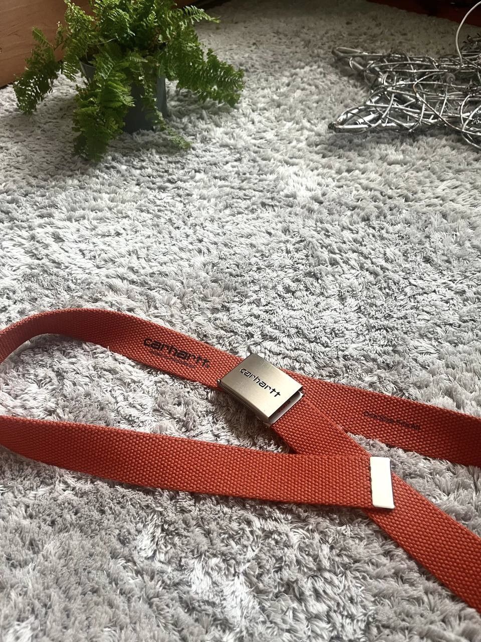 Carhartt × Vintage Carhartt Belt Streetwear Vintage Logo Rare Y2k Size ONE SIZE - 2 Thumbnail