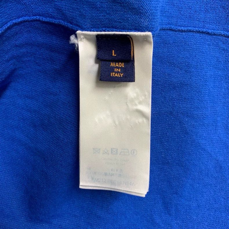 Louis Vuitton Louis Vuitton Blue knit short sleeves Size US L / EU 52-54 / 3 - 4 Thumbnail