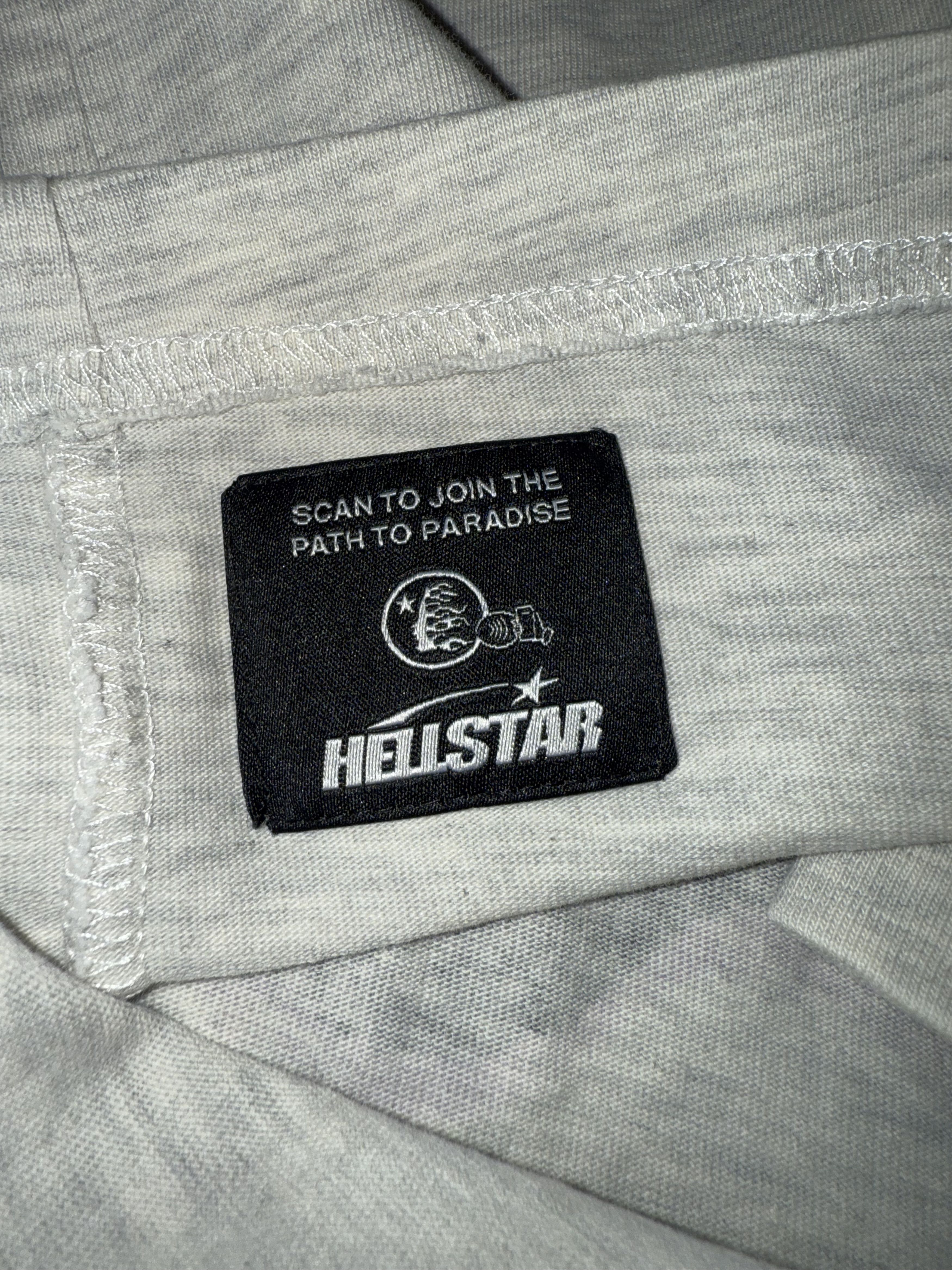 HELLSTAR Hellstar Tee Heather Gray P2P Cross Purple/Green Size US L / EU 52-54 / 3 - 5 Thumbnail