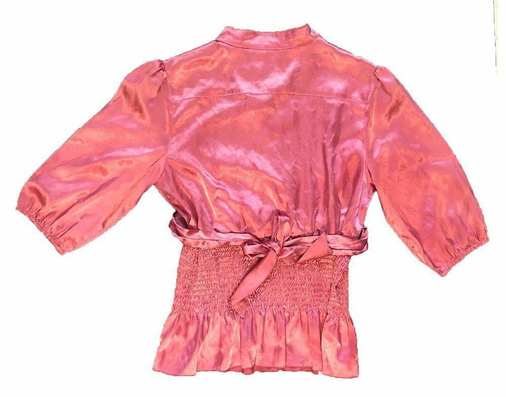 Designer Pre Owned Pink Blouse M Size M / US 6-8 / IT 42-44 - 3 Thumbnail