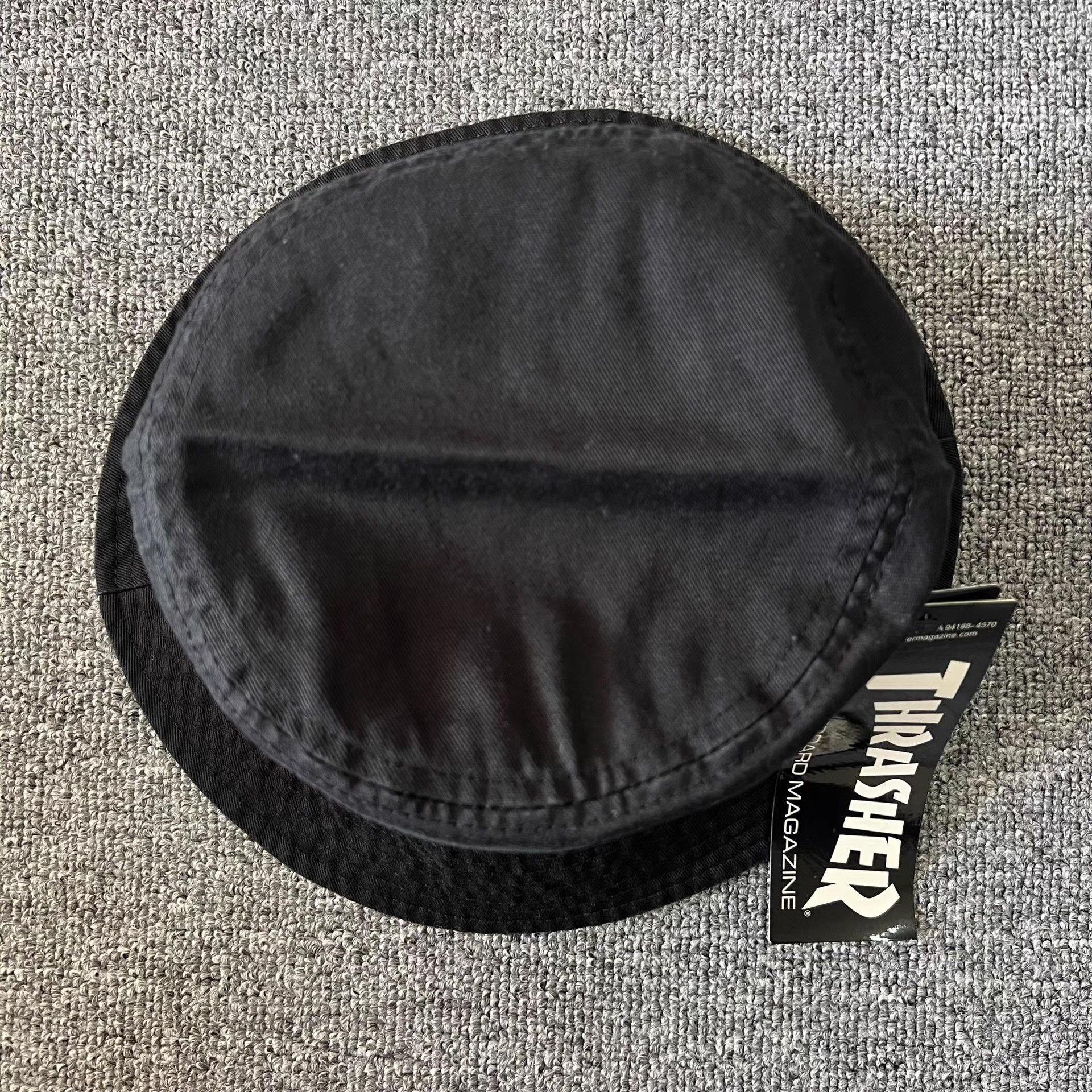 Thrasher THRASHER x Newhattan Classic Embroidered Bucket Hat Q7 Size ONE SIZE - 3 Thumbnail