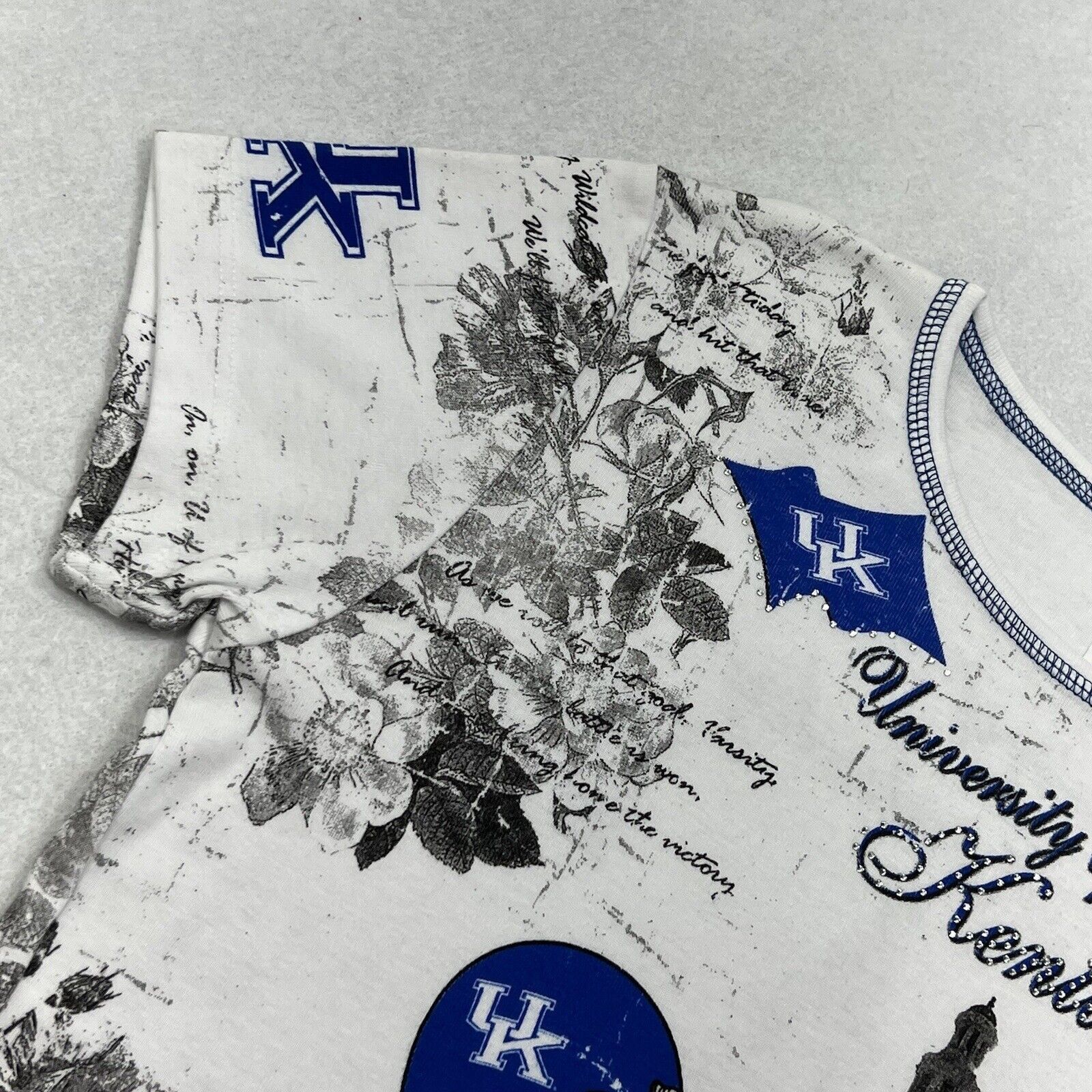 Vintage Vintage Kentucky Wildcats Sparkle Graphic T Shirt USA Size M / US 6-8 / IT 42-44 - 5 Thumbnail