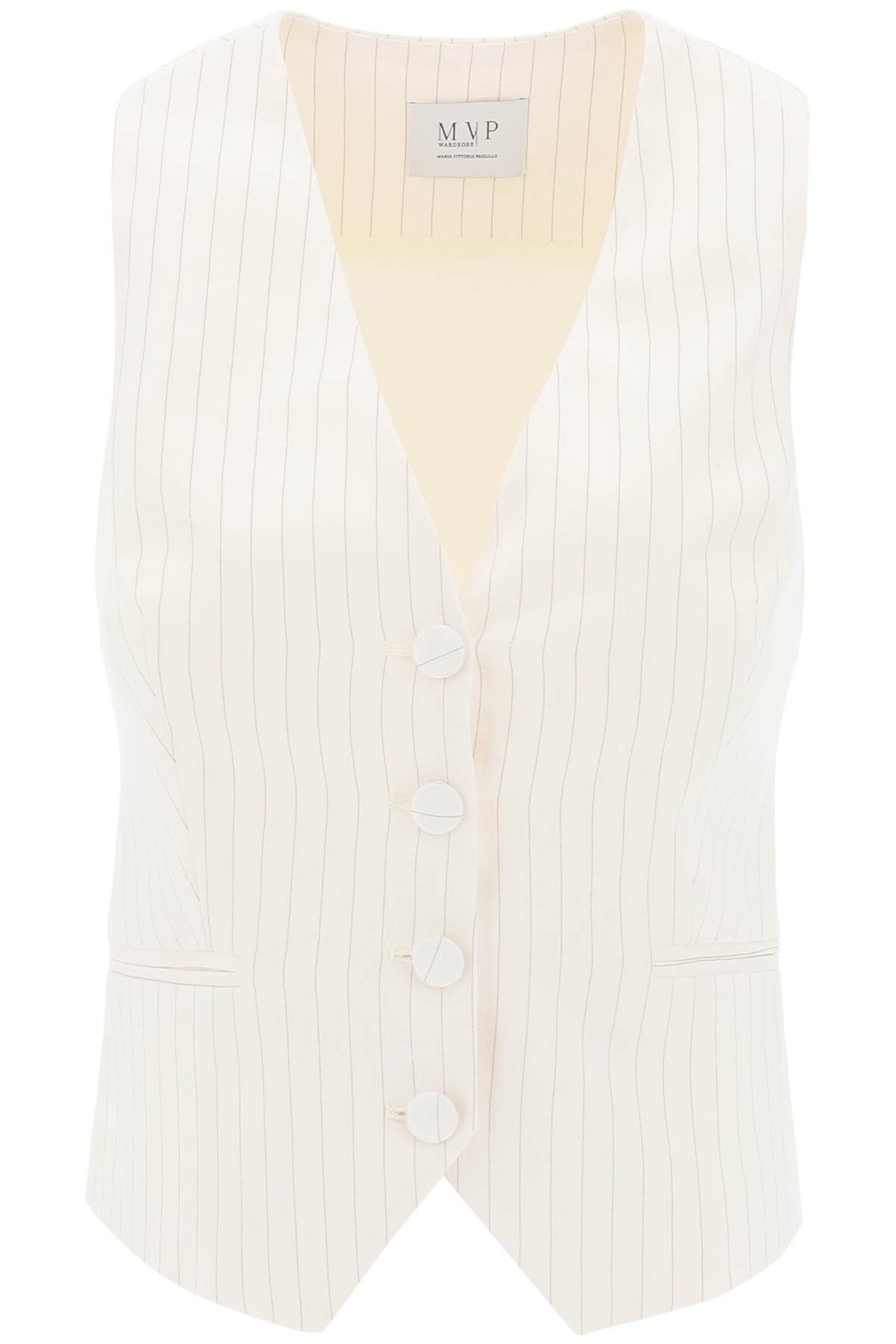 image of Mvp Monaco Single-Breasted in Bianco, Women's (Size Small)