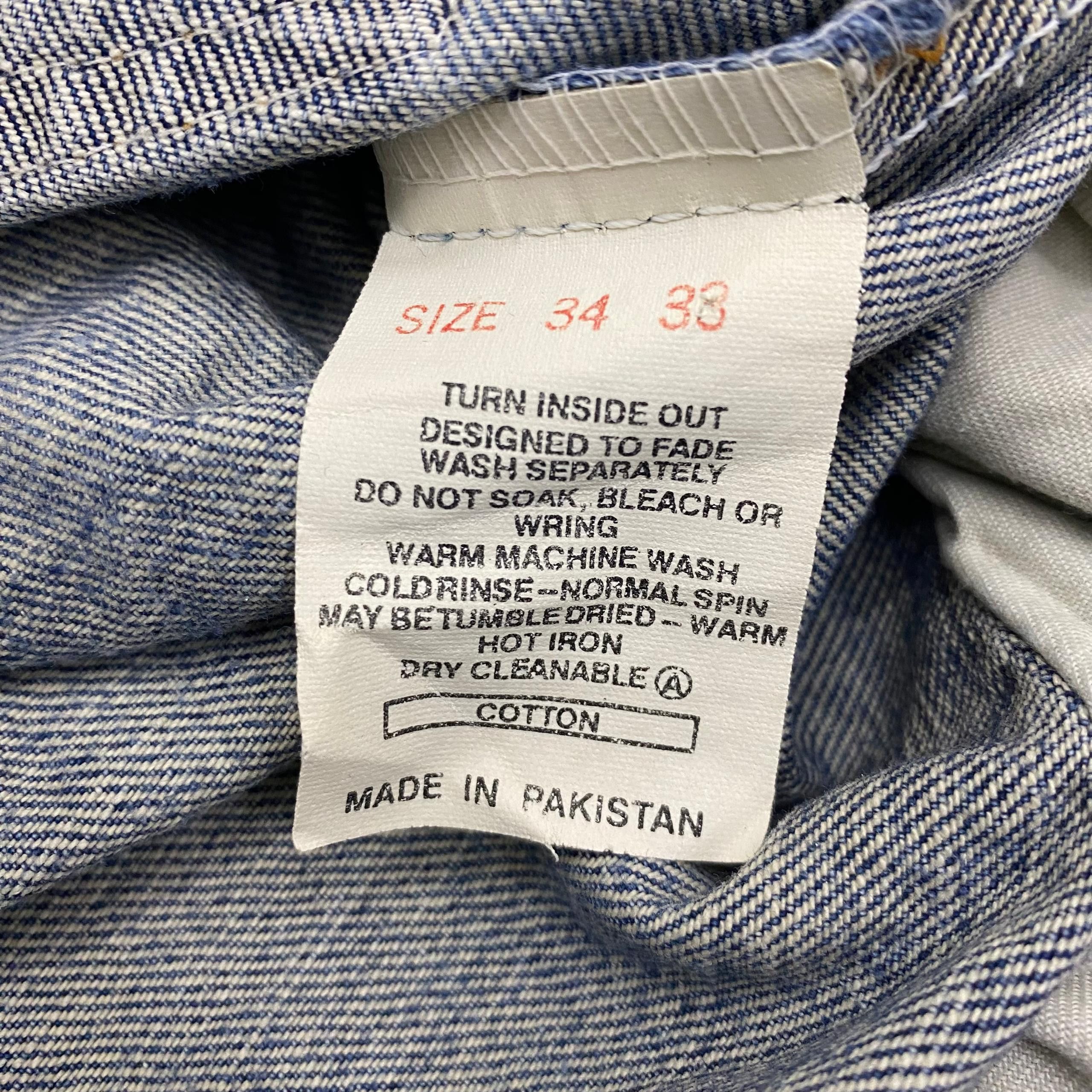 Levi's 💥Best Offer💥Vintage Levis 501 Distressed denim Size US 34 / EU 50 - 14 Thumbnail
