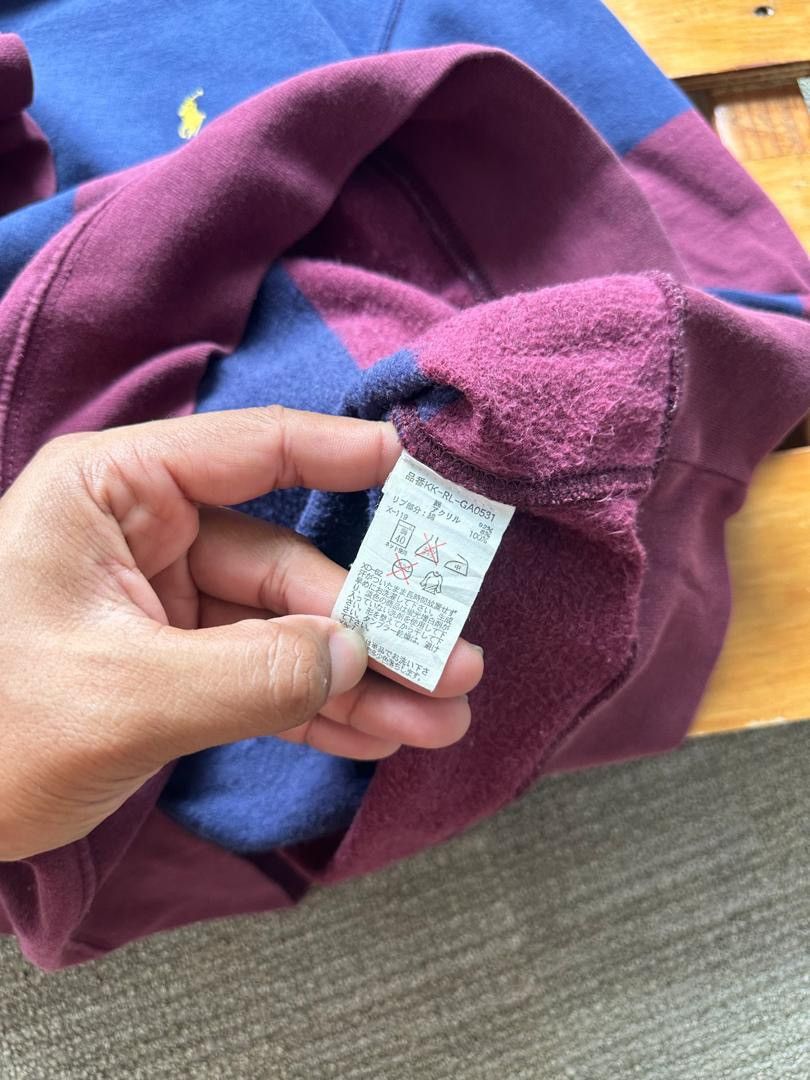 Polo Ralph Lauren VINTAGE POLO RALPH LAUREN STRIPE HALF ZIPPER Size US XL / EU 56 / 4 - 5 Thumbnail