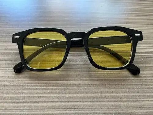 Electric Visual Yellow Lense UV400 Black Frame Sunglasses Size ONE SIZE - 4 Thumbnail