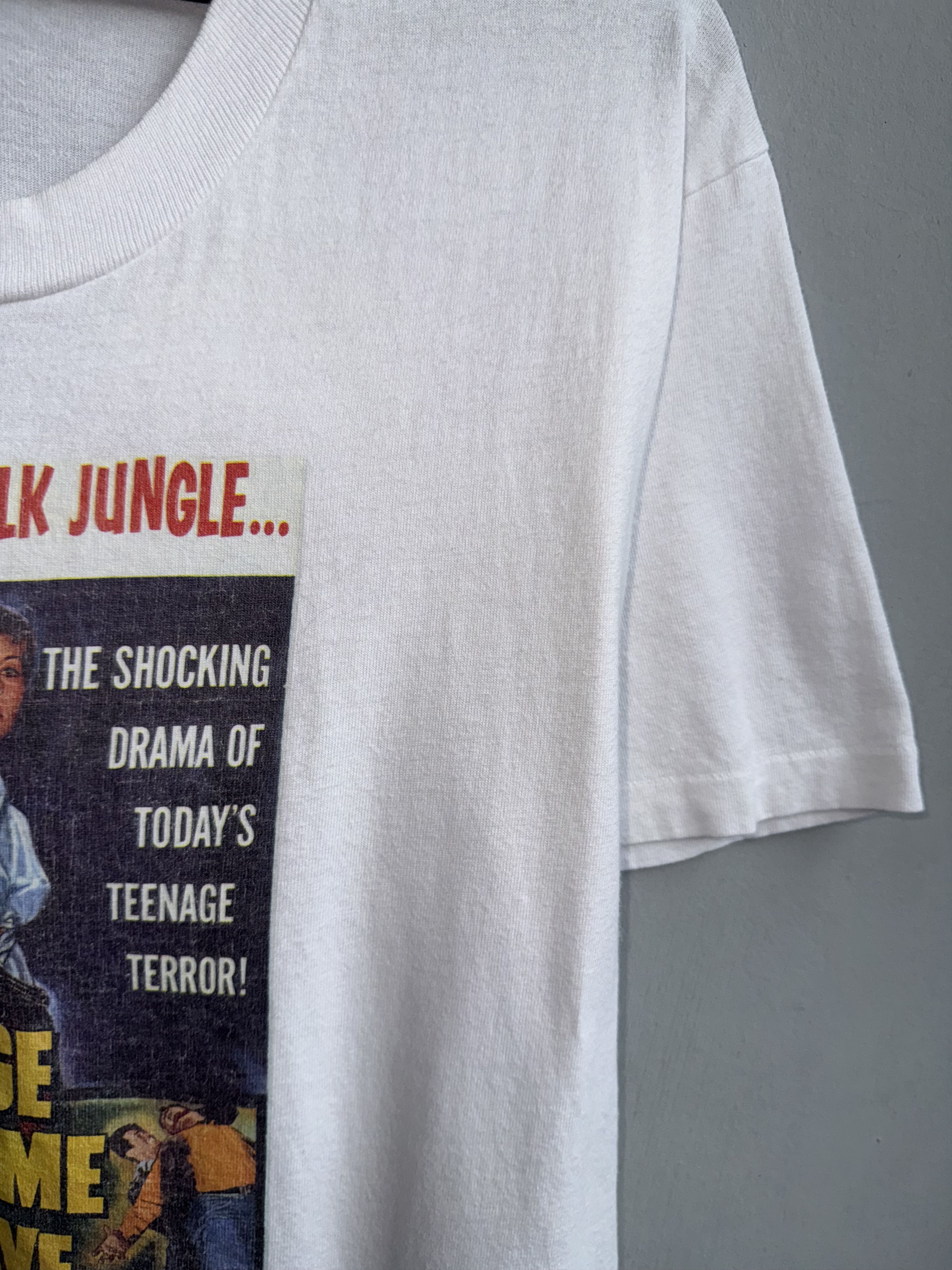 Anvil × Vintage Teen Age Crime Wave 1955's Vintage Movie Shirt Size US M / EU 48-50 / 2 - 4 Thumbnail