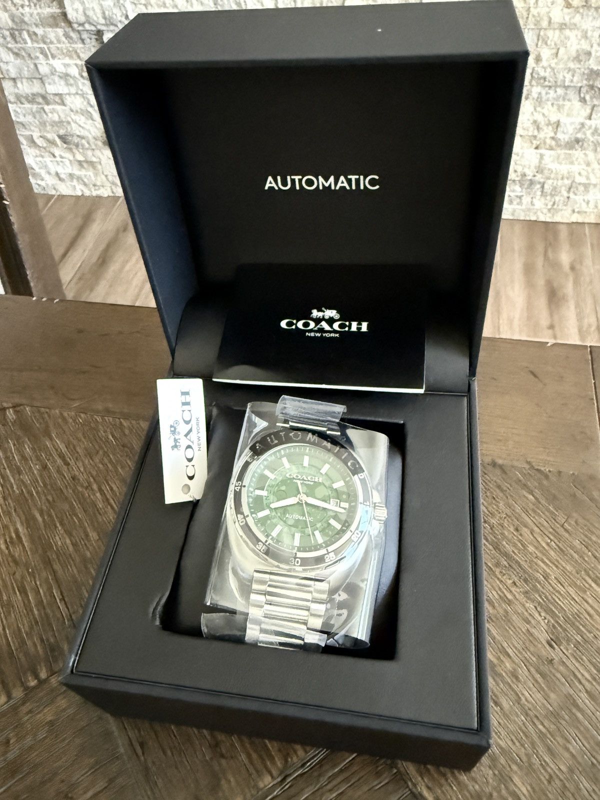 Coach Coach Watch Charter Automatic 44mm 14602713 Men Silver Size ONE SIZE - 14 Thumbnail