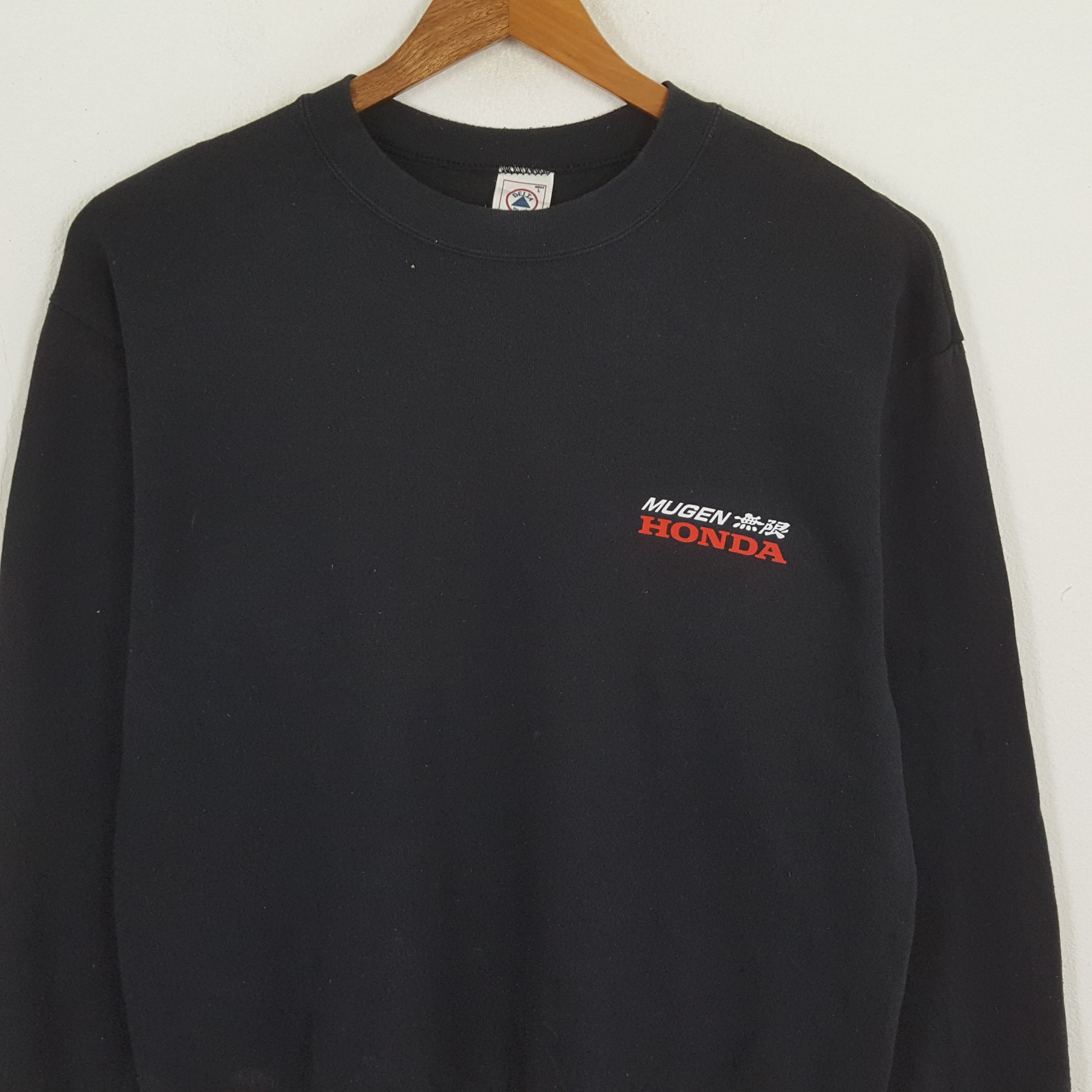 Honda × Vintage Vintage MUGEN HONDA Japanese Racing Team Custom Sweatshirts Size US L / EU 52-54 / 3 - 4 Thumbnail