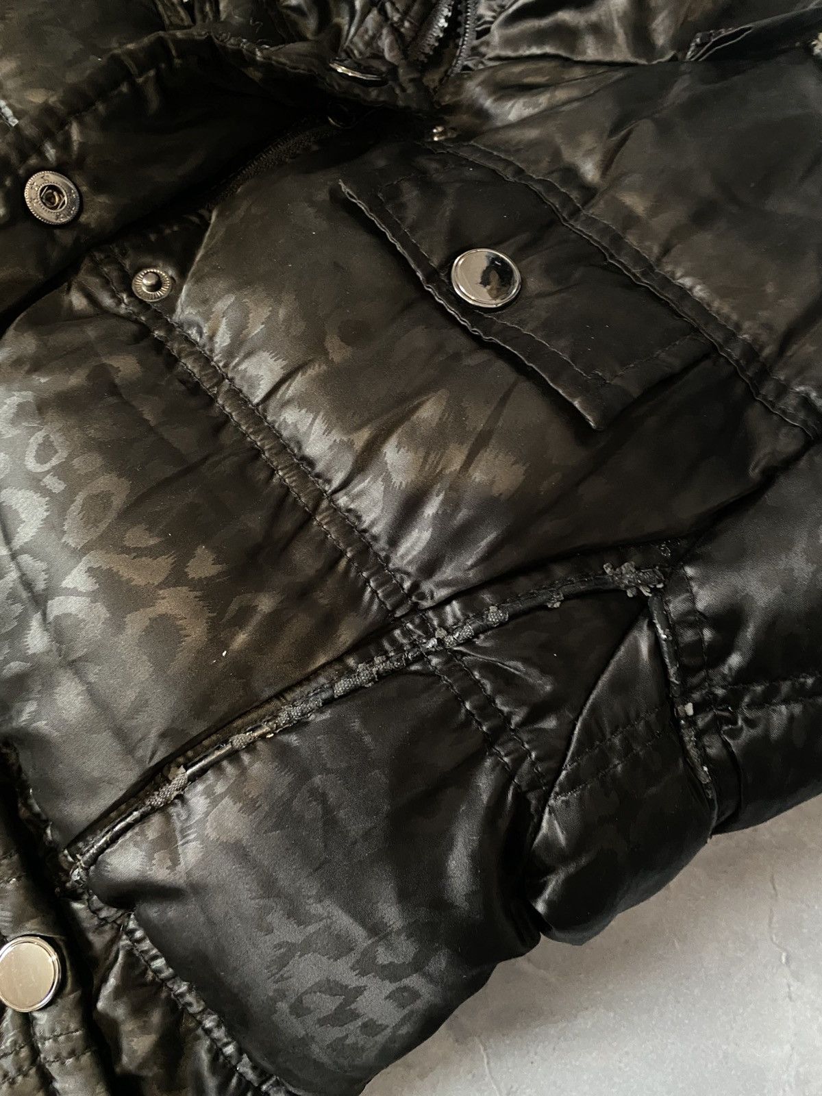 Japanese Brand Rare Avan Grunge Bomber With Fur /Y2K Darkwear Grail Size US S / EU 44-46 / 1 - 8 Thumbnail