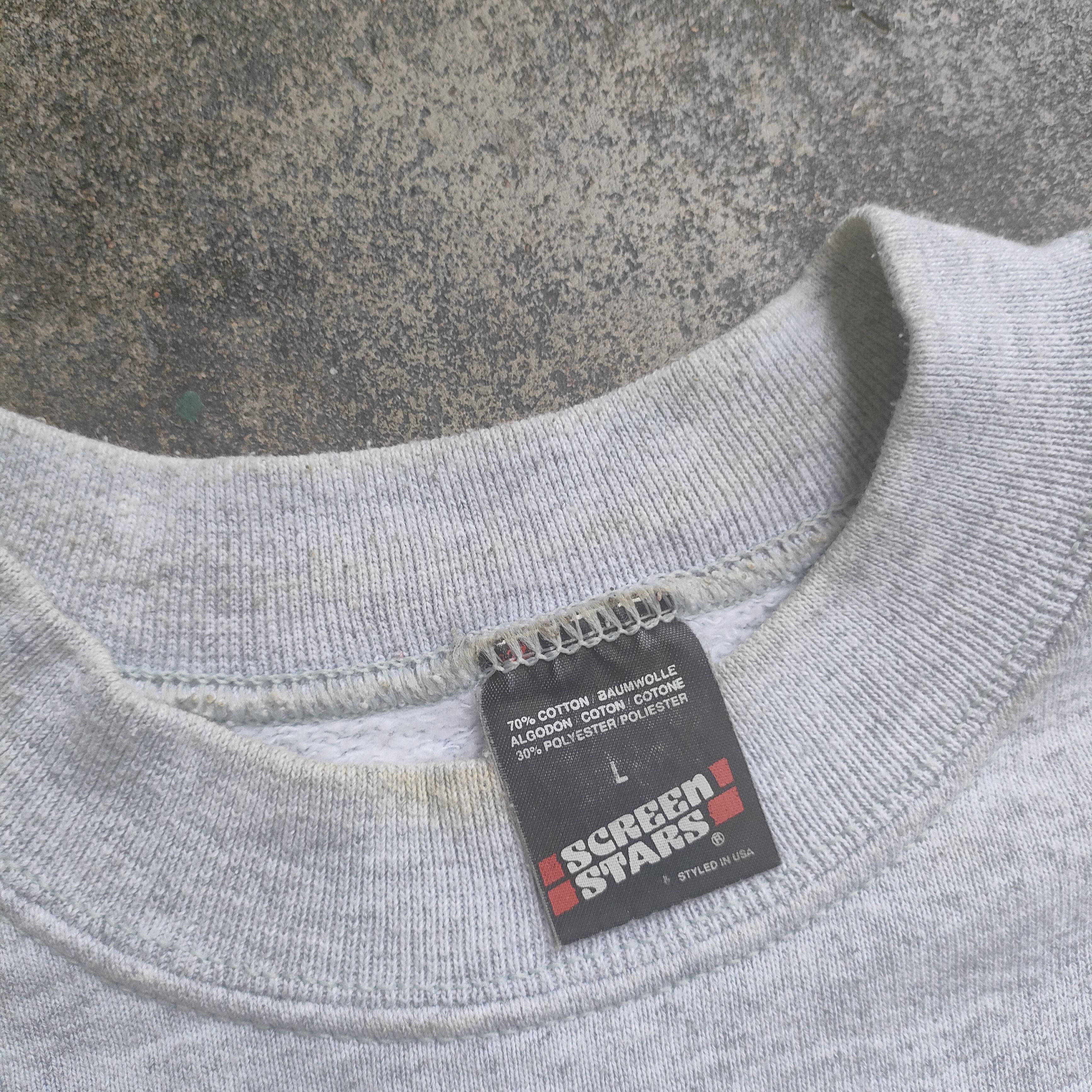 Vintage vintage 1992 Les Aventures de Tintin crewneck Size US L / EU 52-54 / 3 - 6 Thumbnail