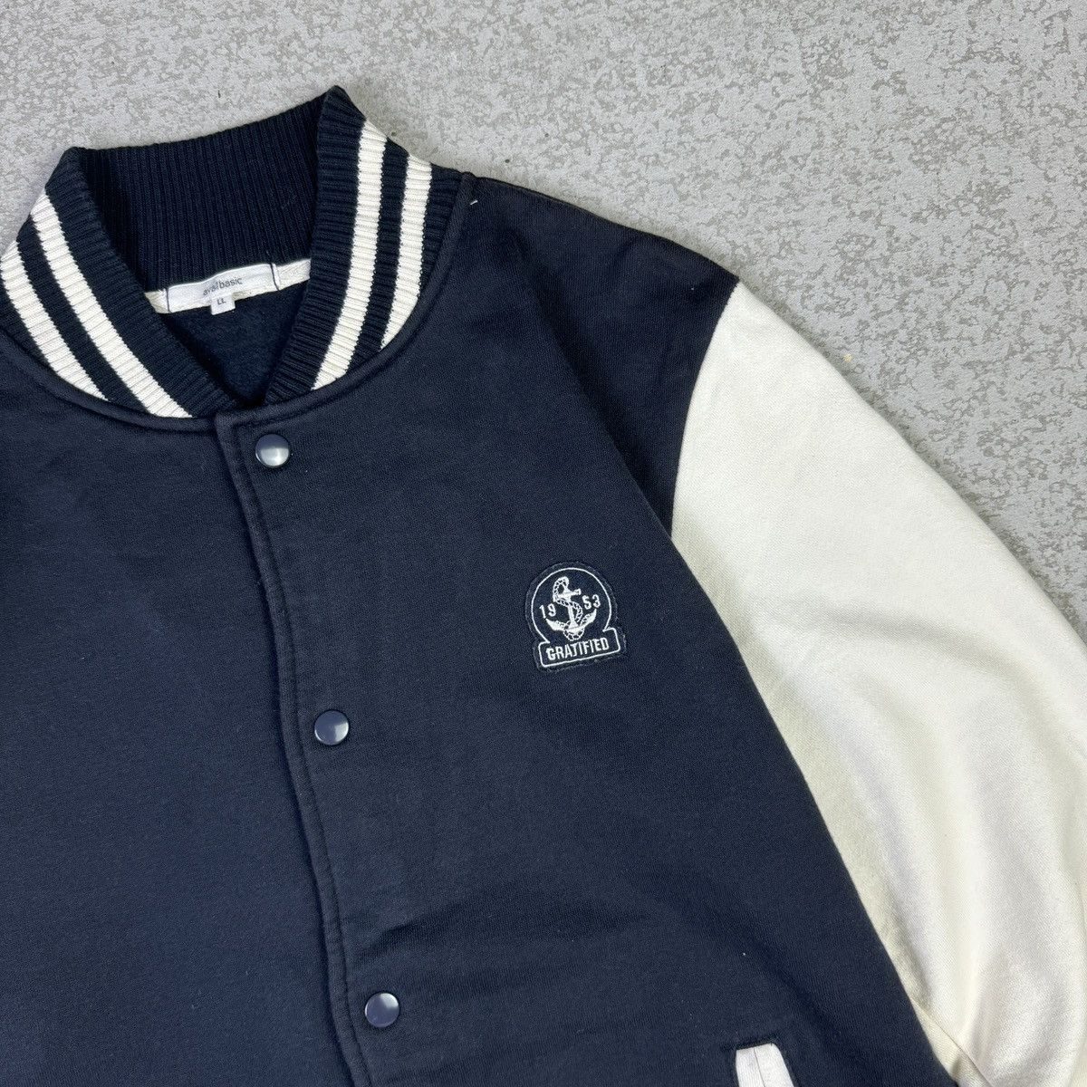 Japanese Brand Japanese Brand availbasic Varsity Jacket Size US L / EU 52-54 / 3 - 2 Thumbnail