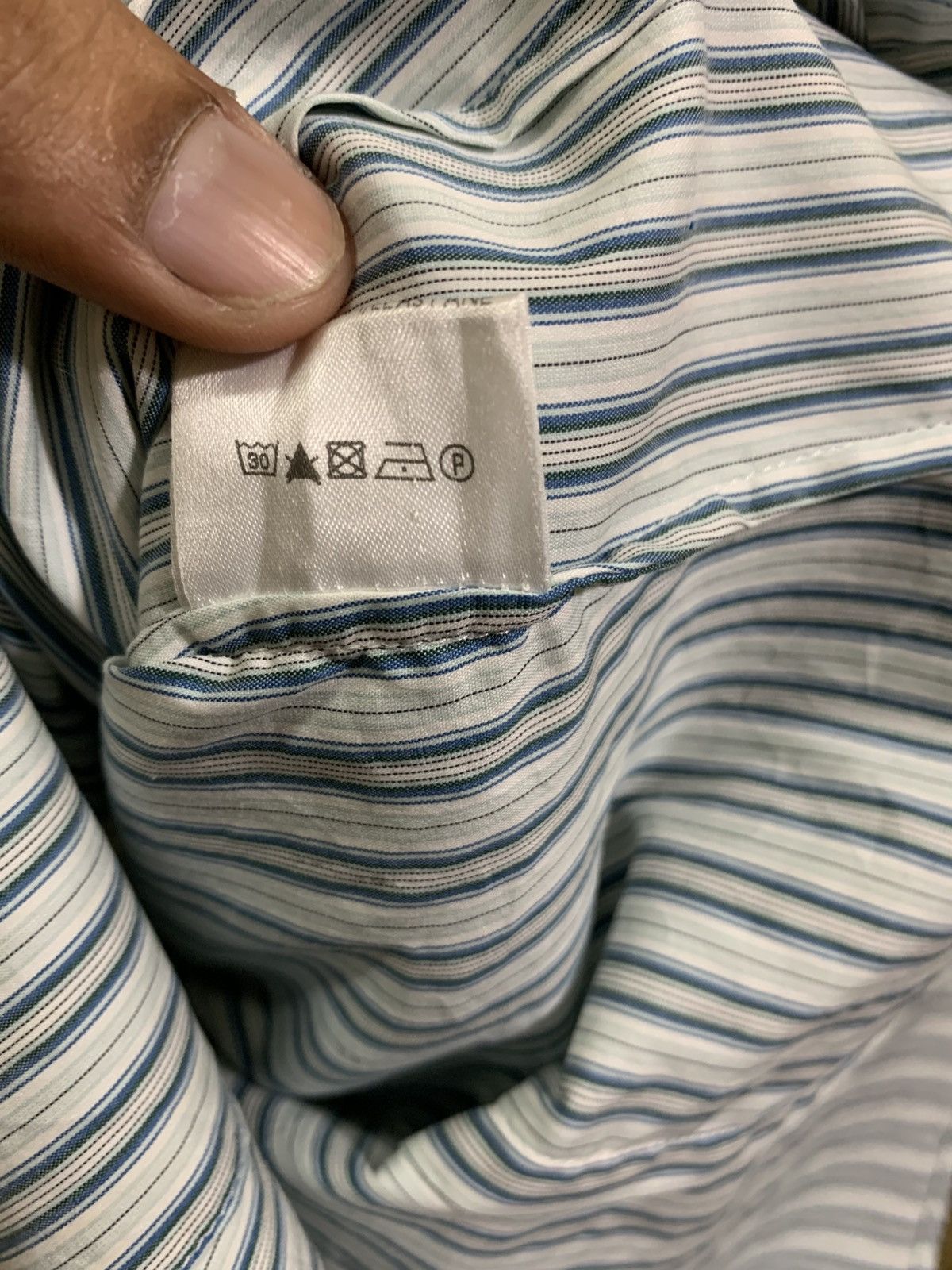 Loro Piana LORO PIANA STRIPES BUTTON SHIRT Size M / US 6-8 / IT 42-44 - 8 Thumbnail