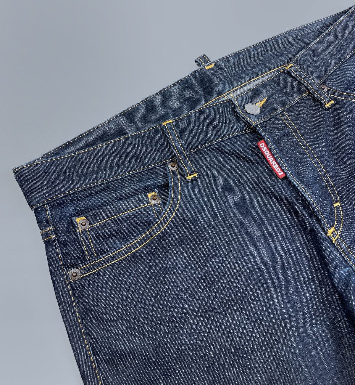 Dsquared2 DSQUARED2 Raw Indigo Denim Slim Jean Pants Size 48 Italy Size US 34 / EU 50 - 3 Thumbnail