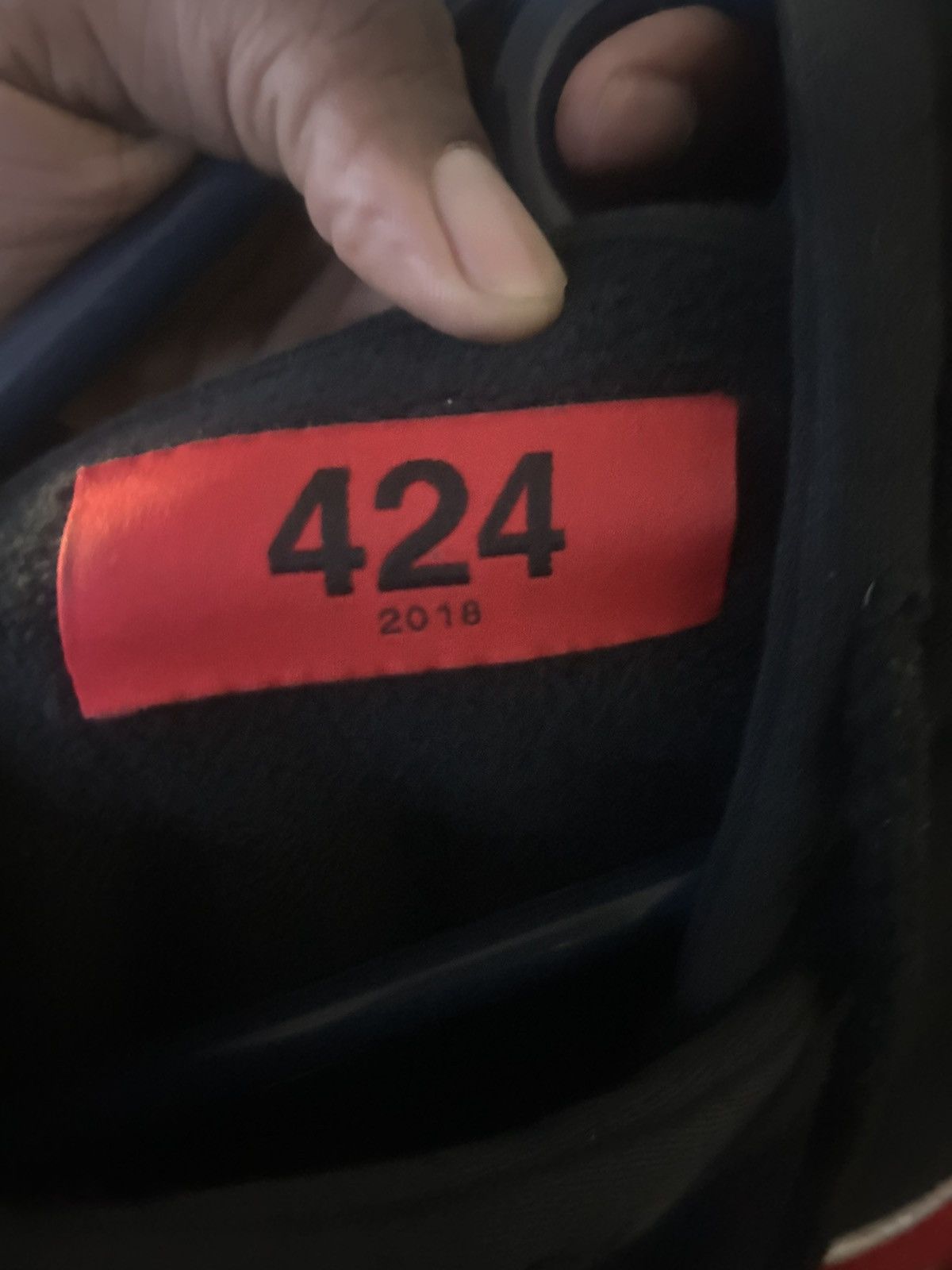 424 424 Black Ransom Note Patch Hoodie Size US M / EU 48-50 / 2 - 3 Thumbnail