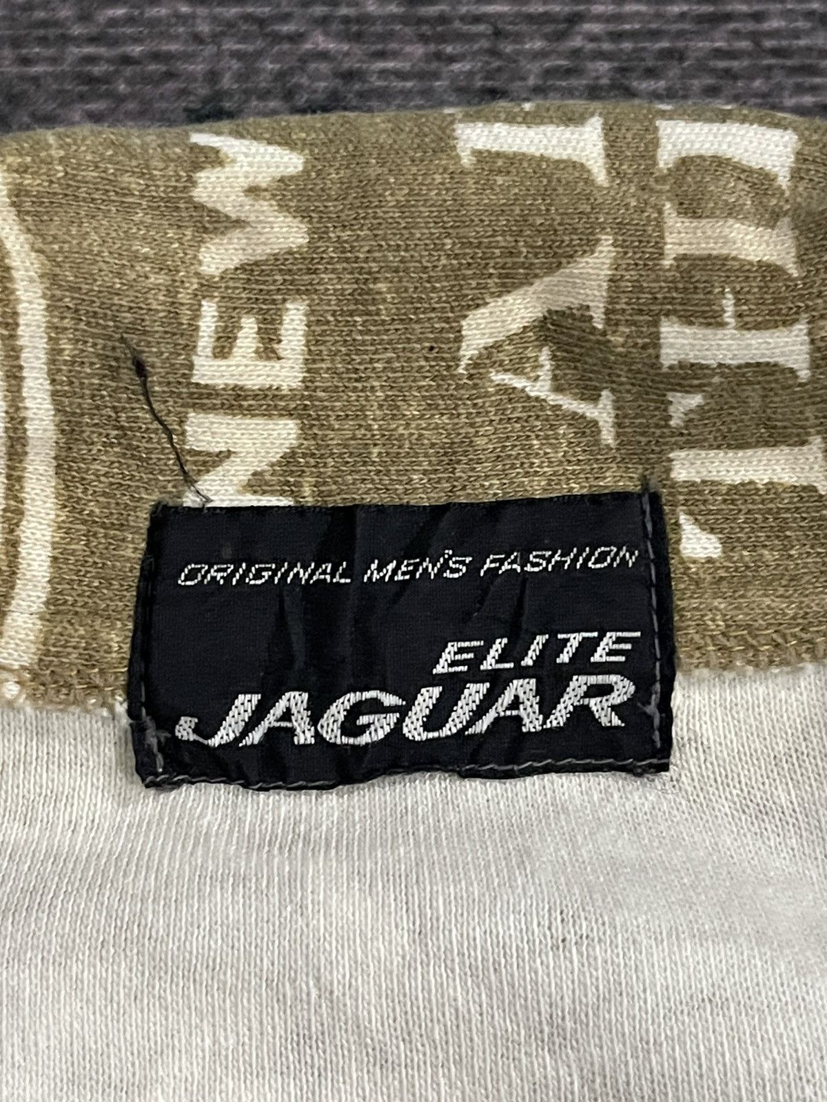Japanese Brand × Vintage Vintage Elite Jaguar Full Print Collar Sweatshirt Size US M / EU 48-50 / 2 - 9 Thumbnail