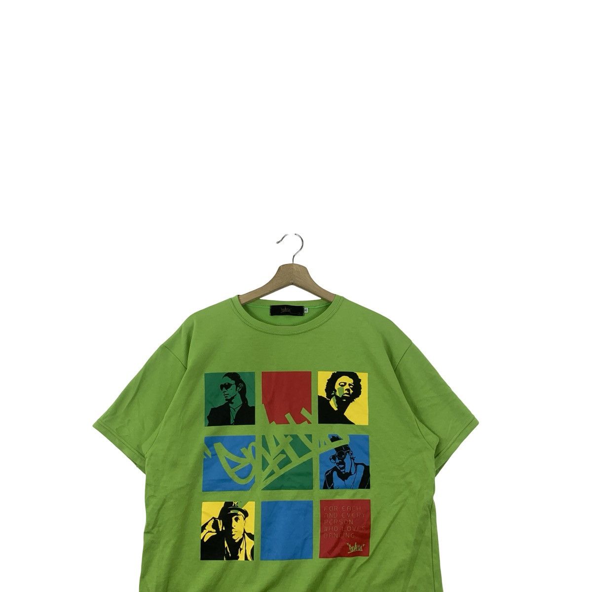 Mizuno ENLITH MIZUNO HIP HOP Rap Promo Artist Tee Shirt Top Size US M / EU 48-50 / 2 - 2 Thumbnail