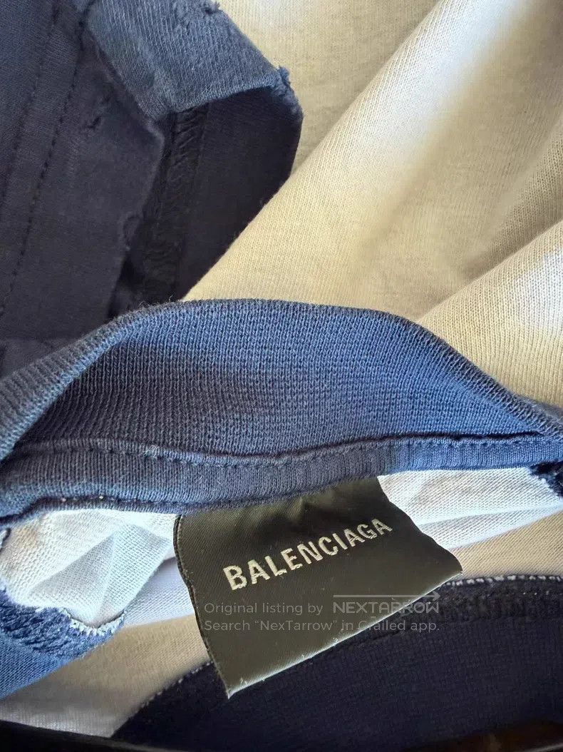 Balenciaga Balenciaga Patchwork graffiti short-sleeved T-shirt Size US L / EU 52-54 / 3 - 3 Thumbnail