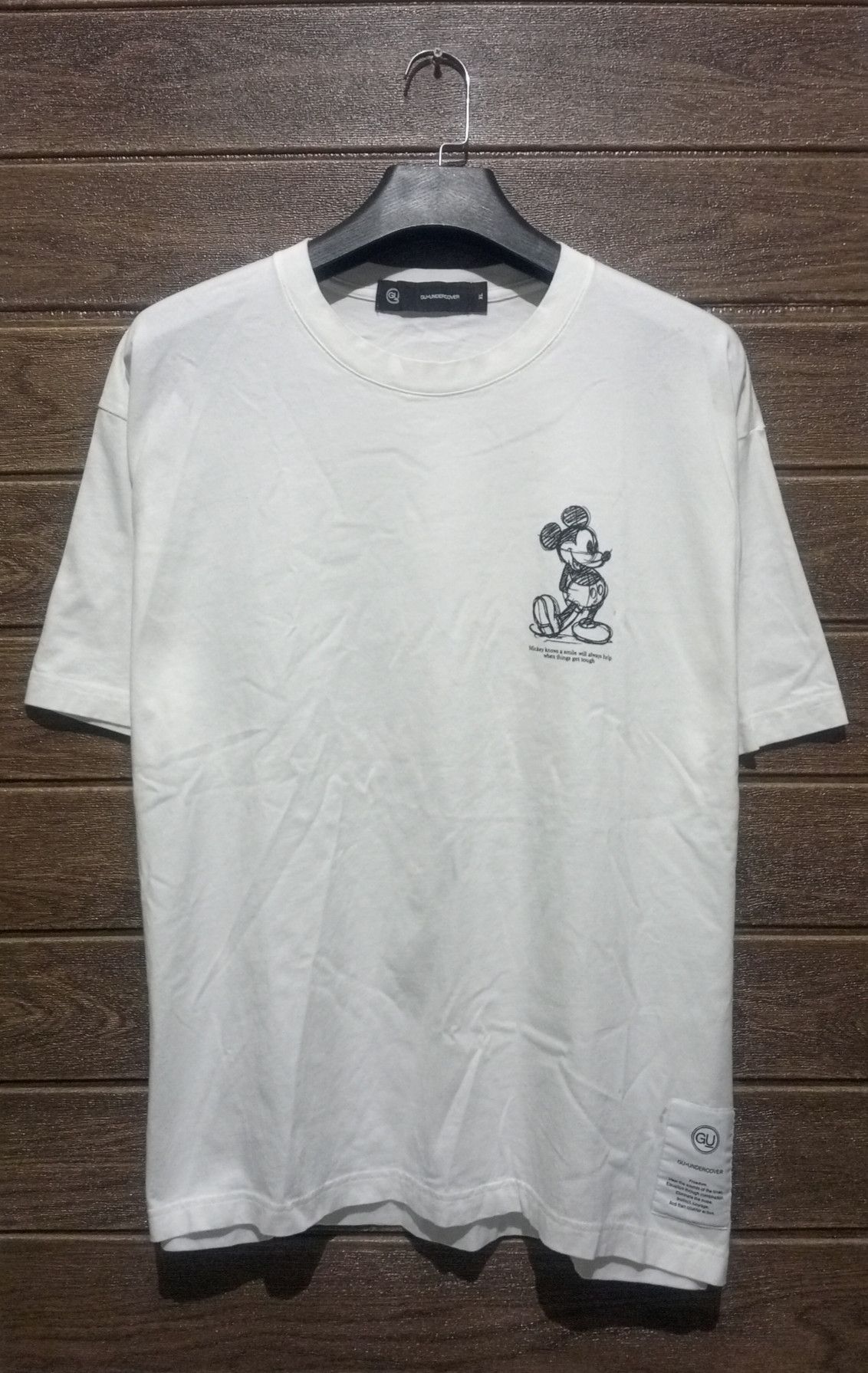 Undercover Vintage GU X Undercover X Disney Mickey Mouse Tee Very Rare Size US XL / EU 56 / 4 - 2 Thumbnail