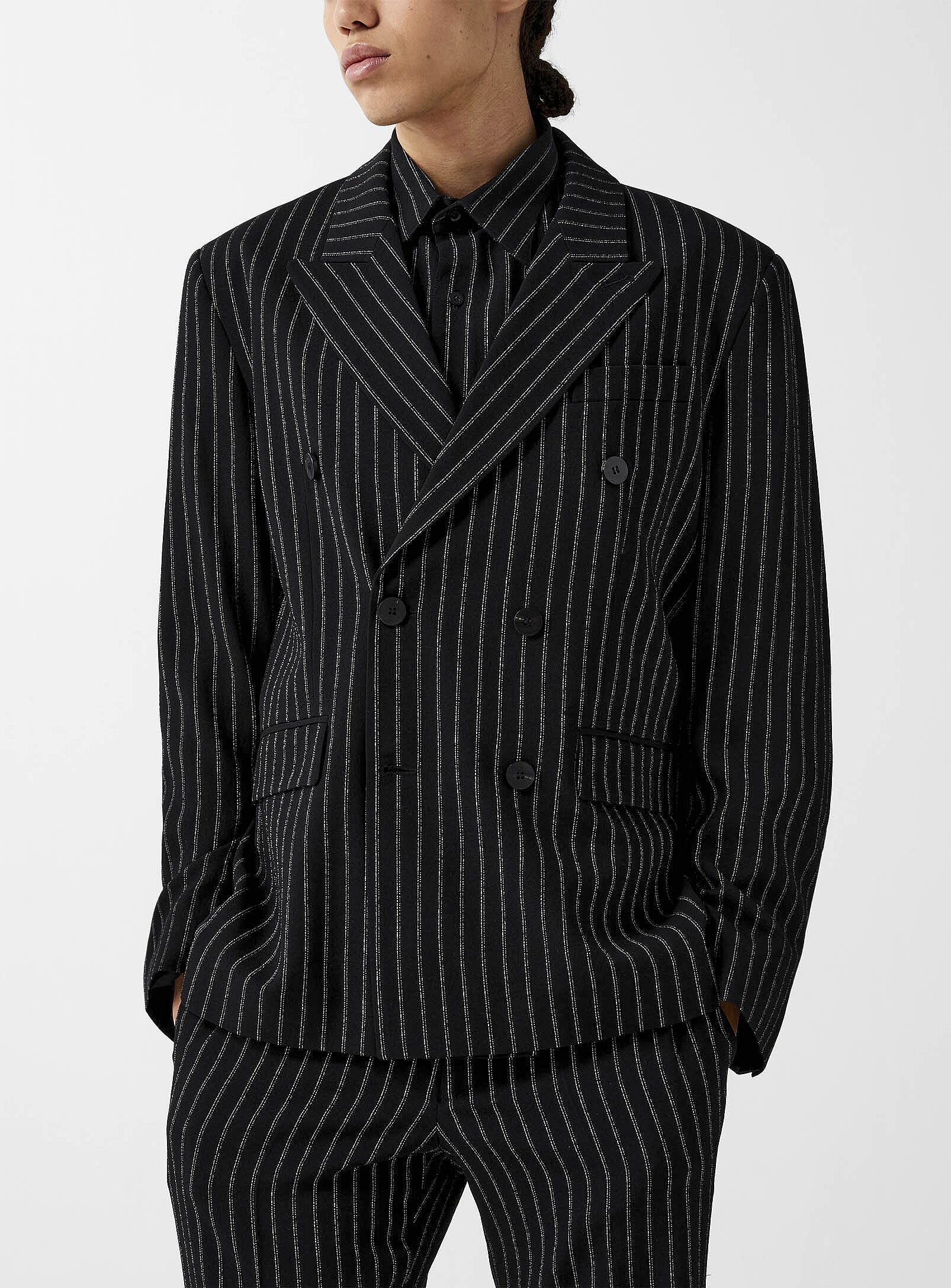 BNWT SS25 ERNEST W. BAKER PIN STRIPE BLAZER JACKET 50