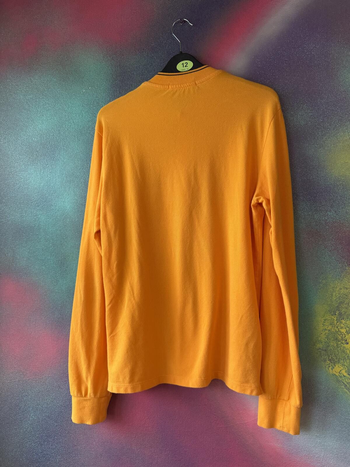 Other Stone Island Long Sleeve Henley T-Shirt / Polo - Orange Size US S / EU 44-46 / 1 - 4 Thumbnail