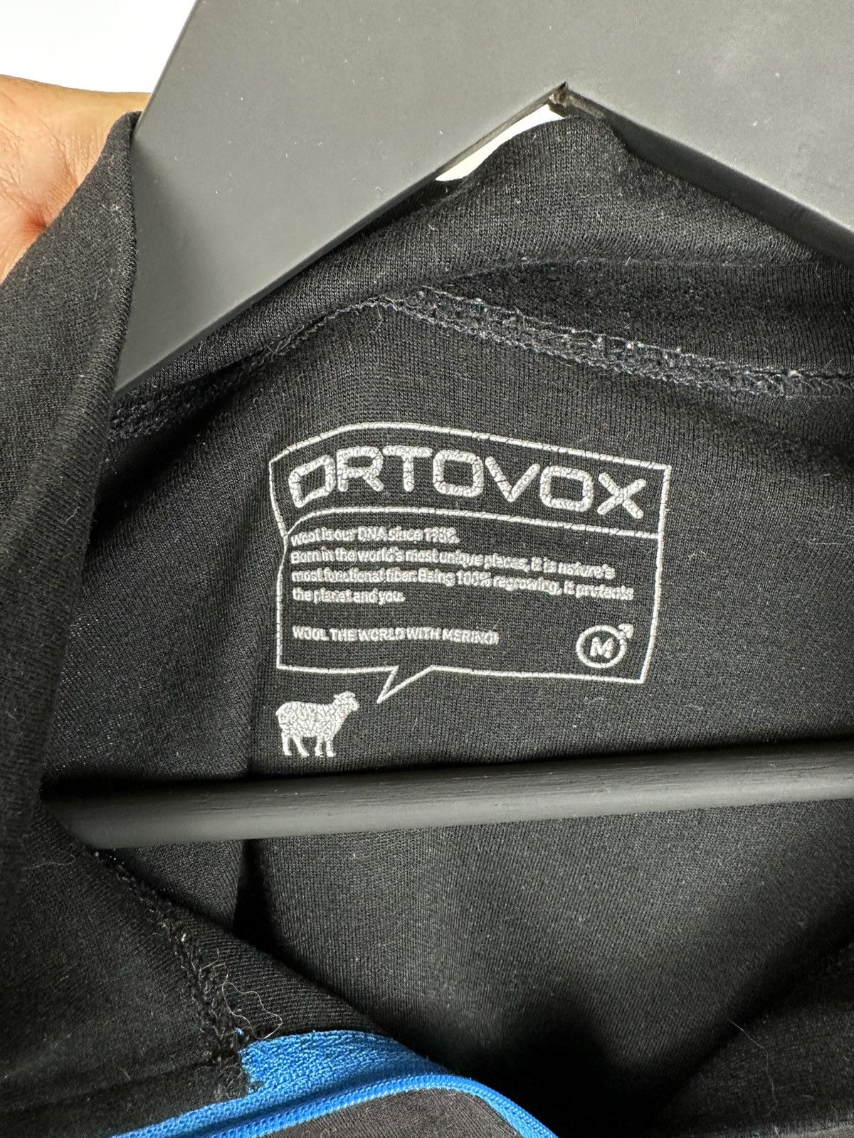 ORTOVOX ORTOVOX Fleece Long Sleeve Merino Wool Inside Outdoor Mens M Size US M / EU 48-50 / 2 - 8 Thumbnail