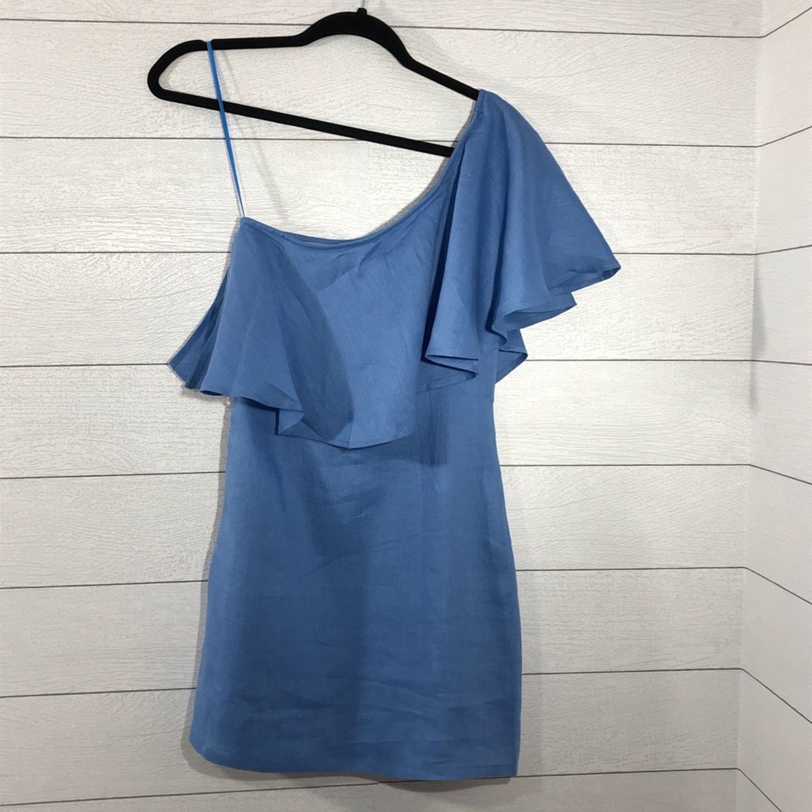 Other Capulet Clara Blue One Shoulder Mini Dress XS Size XS / US 0-2 / IT 36-38 - 2 Thumbnail