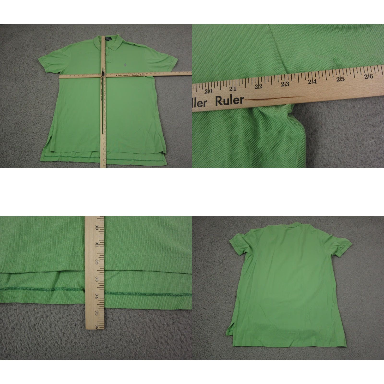 Ralph Lauren Ralph Lauren Polo Shirt Adult XL Green Purple Pony Golf Mens Size US XL / EU 56 / 4 - 8 Thumbnail