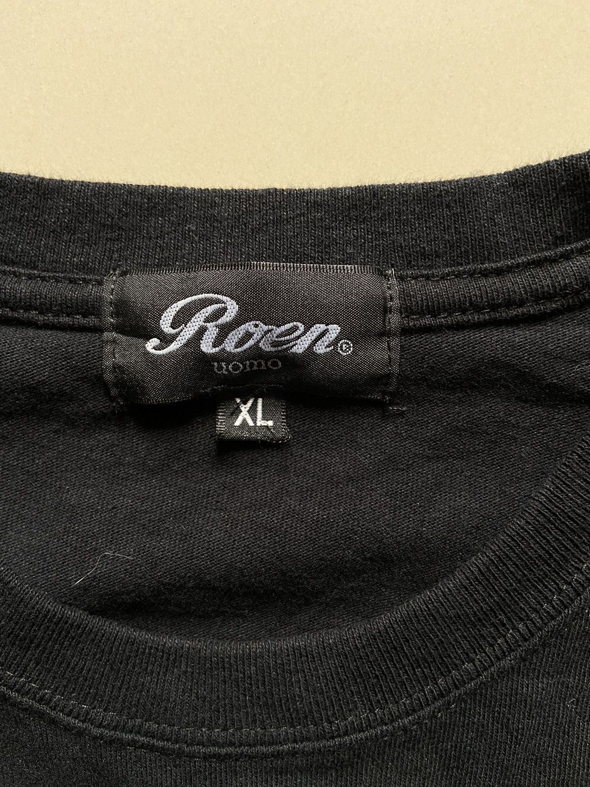 Japanese Brand × Roen Vintage Skeleton Skull Roen Uomo Big Logo Long Sleeve Size US XL / EU 56 / 4 - 5 Thumbnail