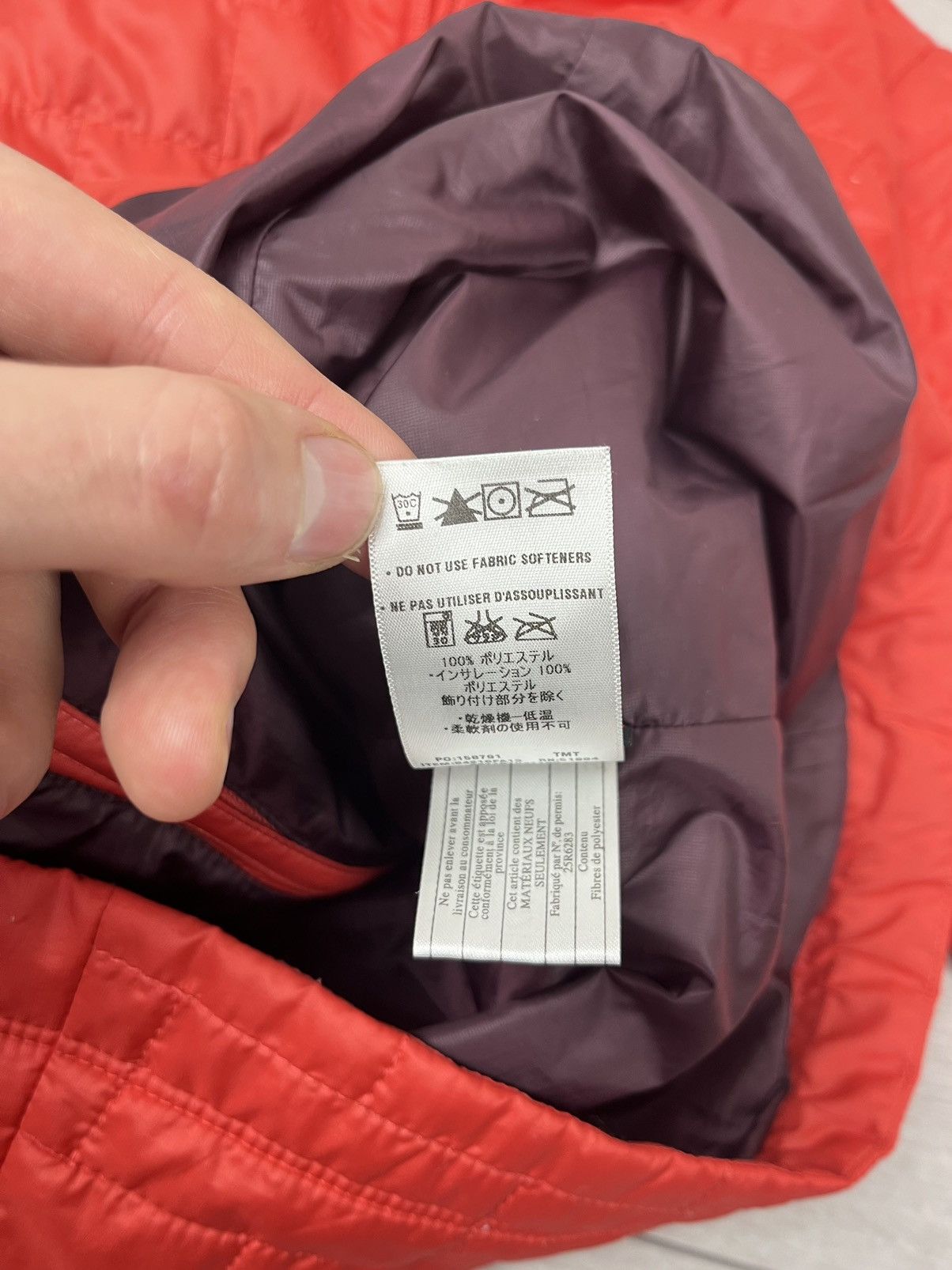 Patagonia Patagonia Primaloft Red Quilted Micro Outdoor Jacket Size S / US 4 / IT 40 - 9 Thumbnail