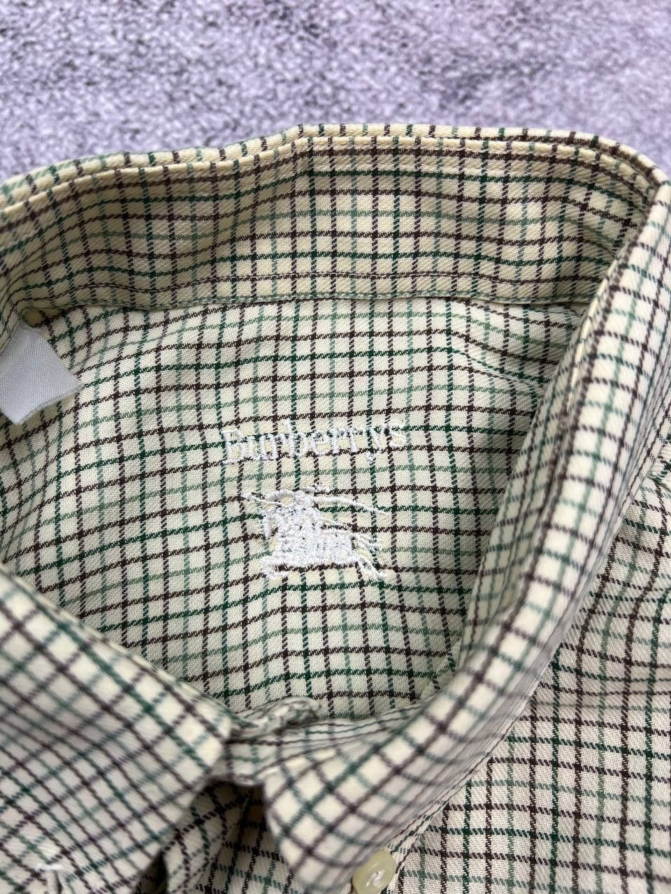 Burberry Vintage 90s Burberrys Shirt Button Ups Checker Shirt Rare Size US L / EU 52-54 / 3 - 11 Thumbnail