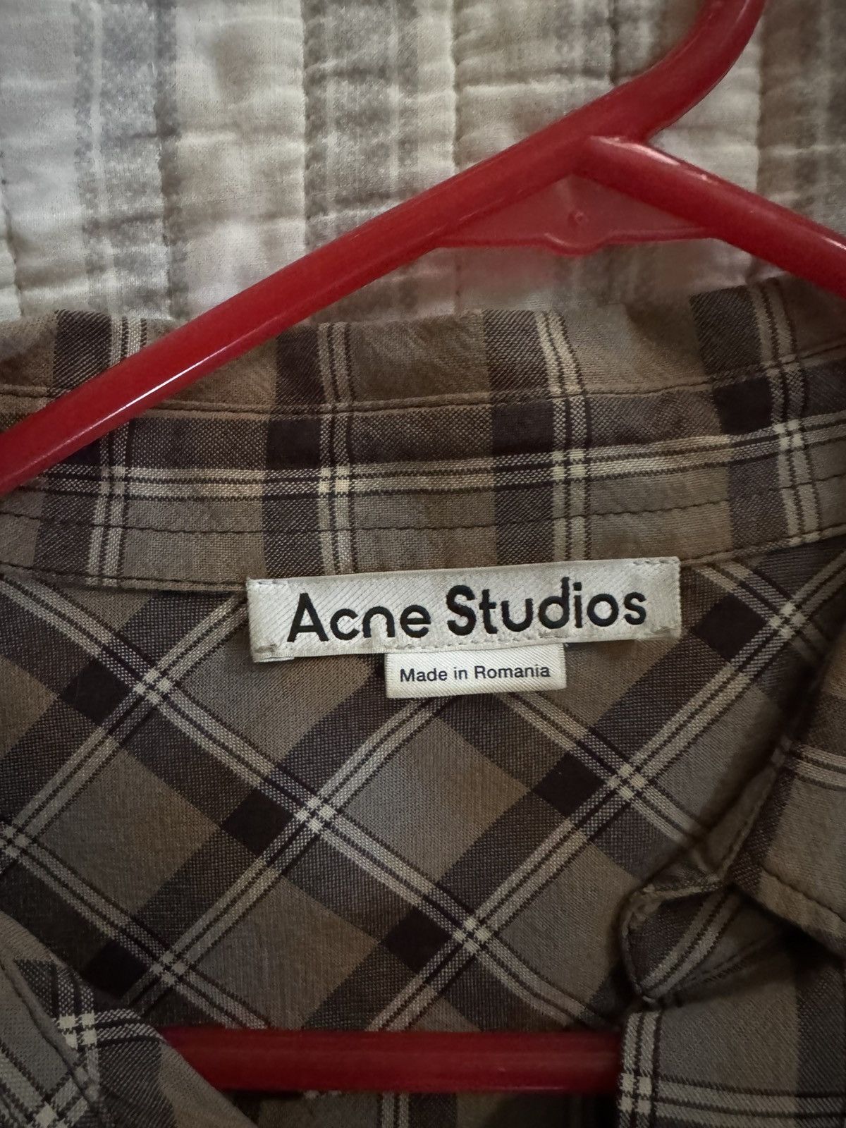 Acne Studios Acne Studios Oversized Button Up Size US XL / EU 56 / 4 - 2 Thumbnail