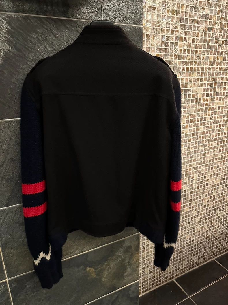 Versace Versace Knitted sweater with woolen paneled sleeves Size US L / EU 52-54 / 3 - 3 Thumbnail