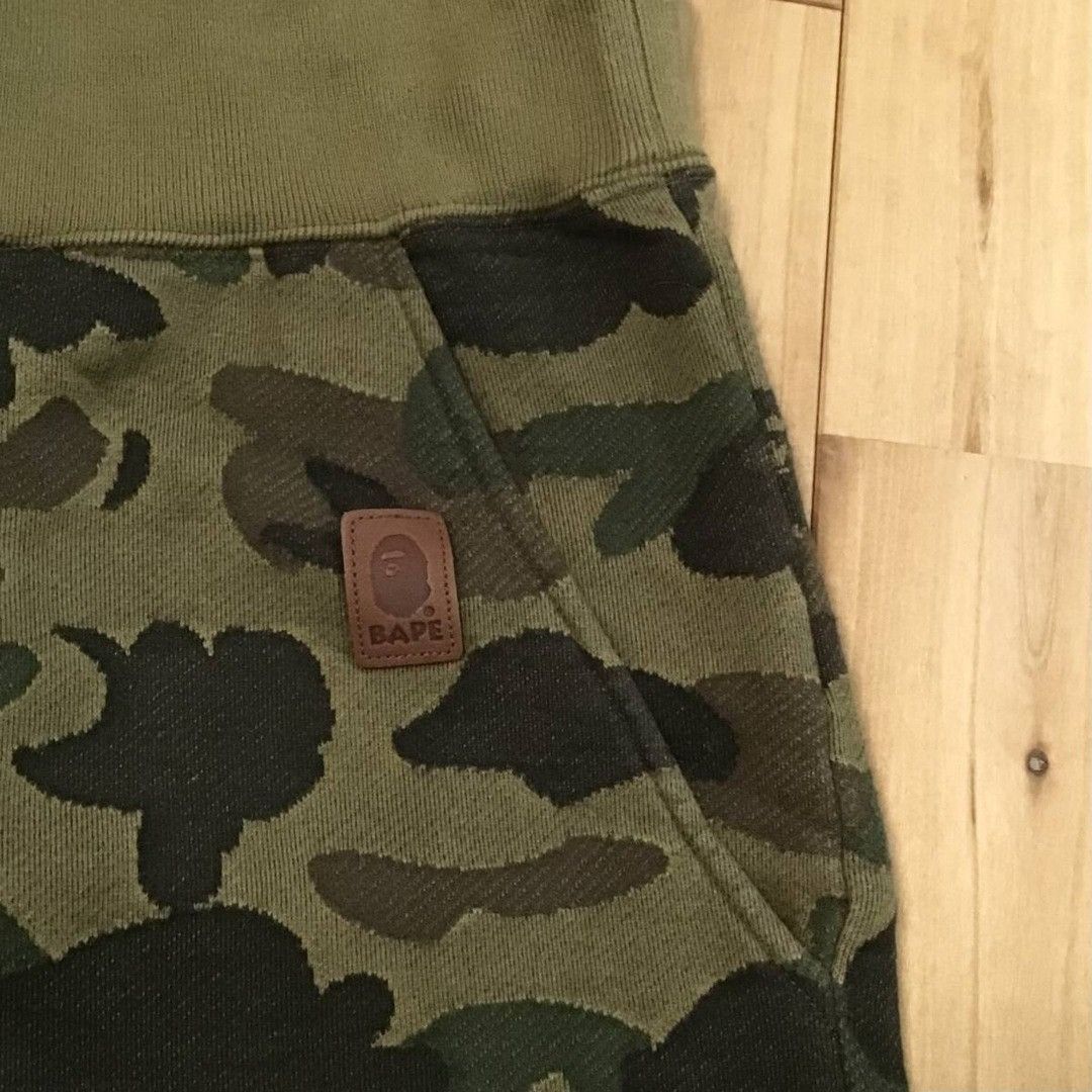 Bape BAPE Jacquard camo sweat pants 1st camo green APE ★size L Size US 34 / EU 50 - 4 Thumbnail