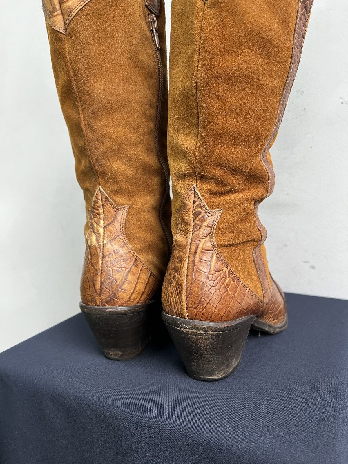 Guidi Western guidi style leather boots 90s style y2k Size US 7 / EU 40 - 8 Thumbnail