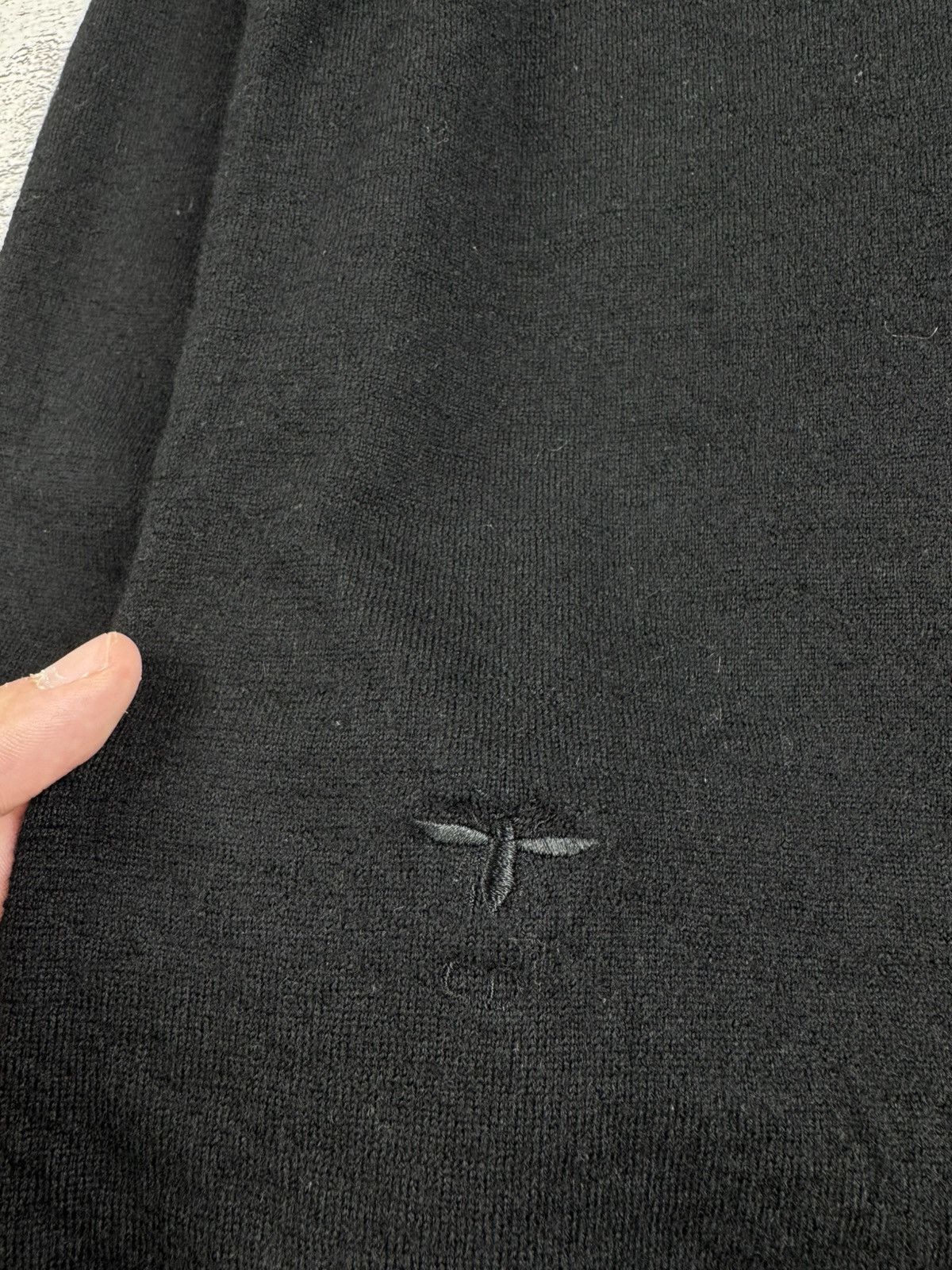Dior Dior Uniform Bee Logo Wool Women Knit Black XS Sweater Button Cardigan Size XS / US 0-2 / IT 36-38 - 6 Thumbnail