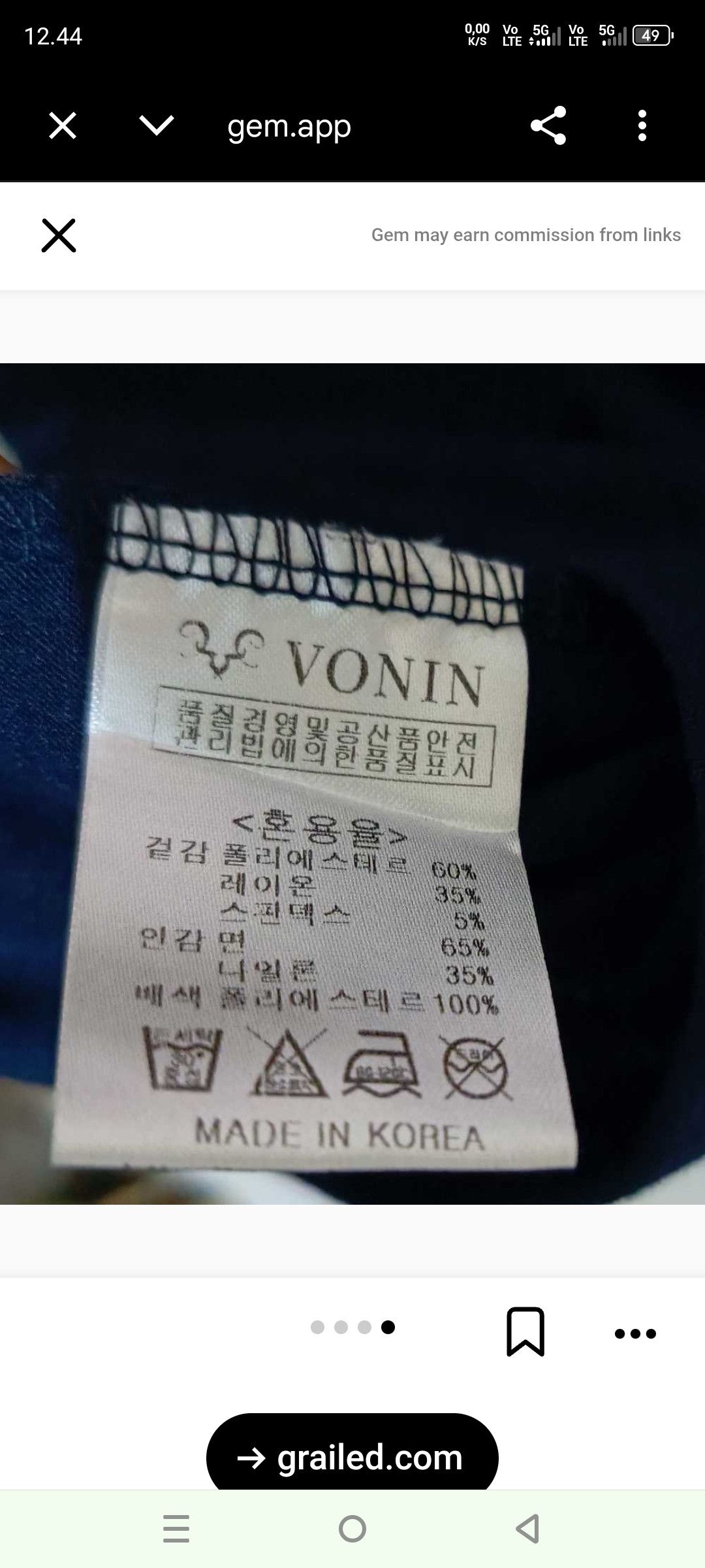 If Six Was Nine if six was nine vonin layered shirt Size US S / EU 44-46 / 1 - 4 Thumbnail