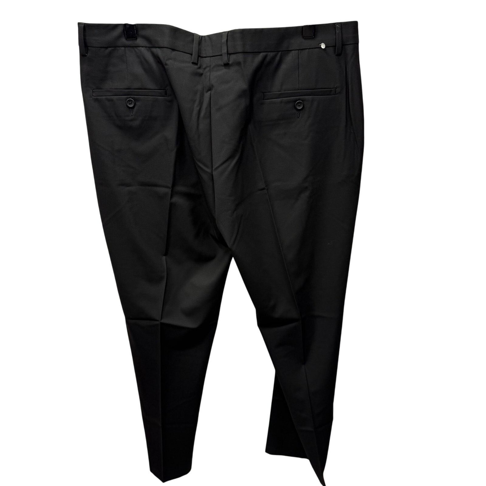 Haggar Haggar Men's Pants 40X29 Super Flex Black NEW #G715 Size US 40 / EU 56 - 2 Thumbnail