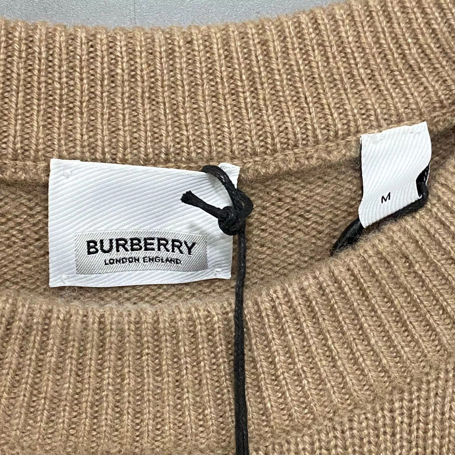 Burberry Burberry Khaki Knit Top M Size US M / EU 48-50 / 2 - 4 Thumbnail
