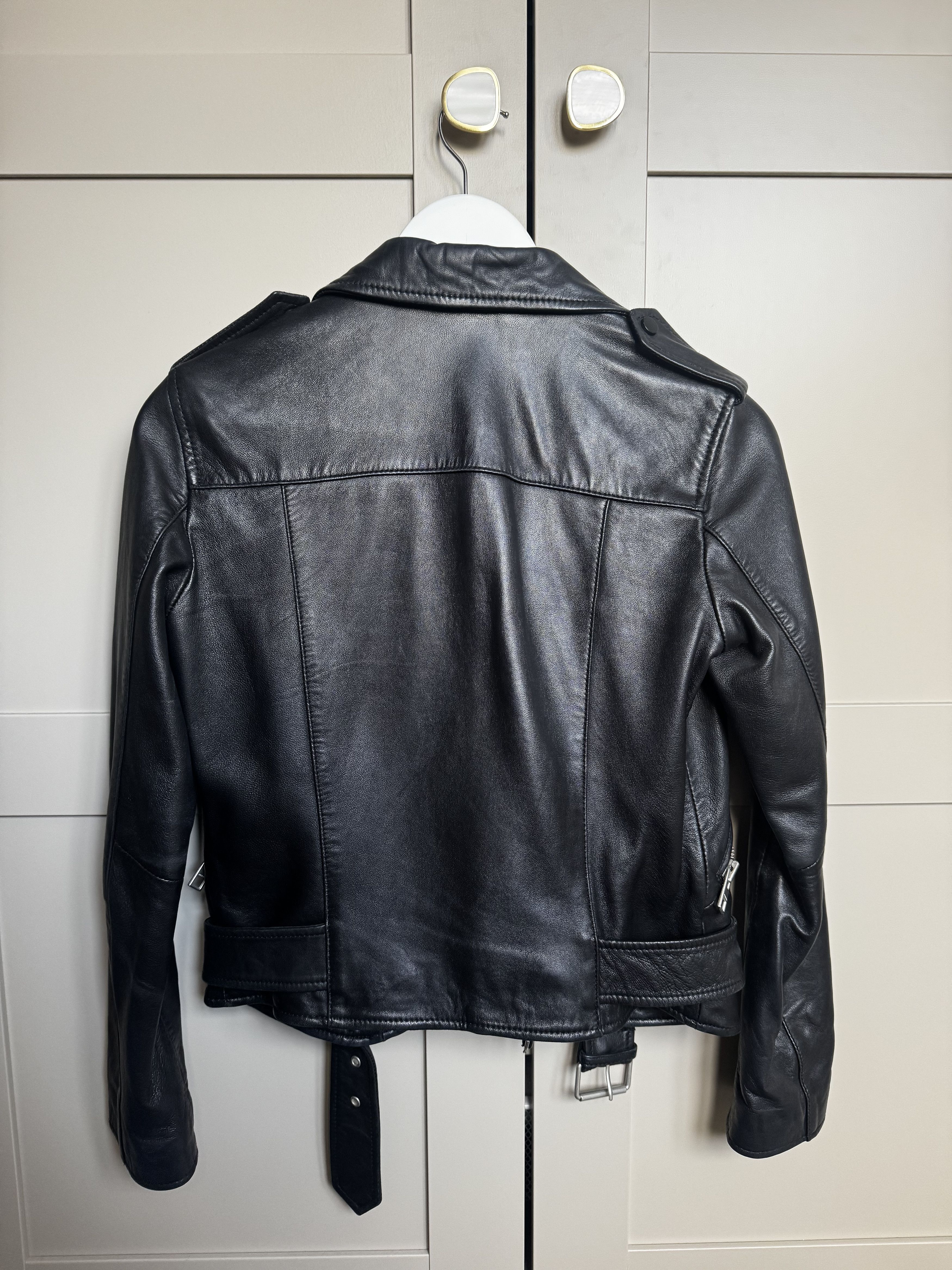 Allsaints All Saints Belfern Leather Jacket Size S / US 4 / IT 40 - 2 Thumbnail