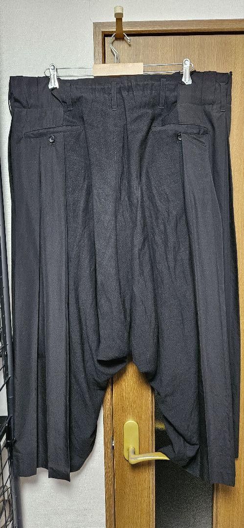 Yohji Yamamoto yohji yamamoto pour homme pleated sarouel pants Size US 43 - 3 Thumbnail