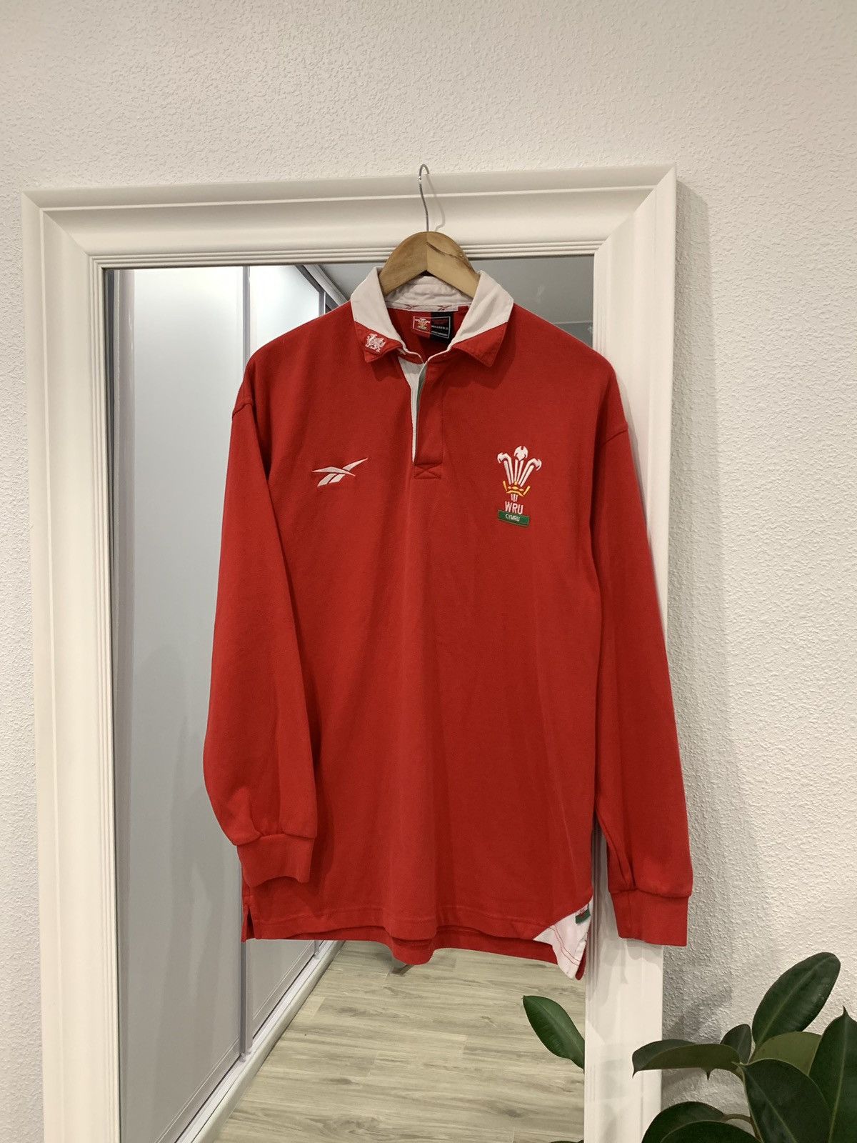 Reebok Wales Reebok WRU Cymru 1996 1998 Rugby Union Home Shirt | Grailed