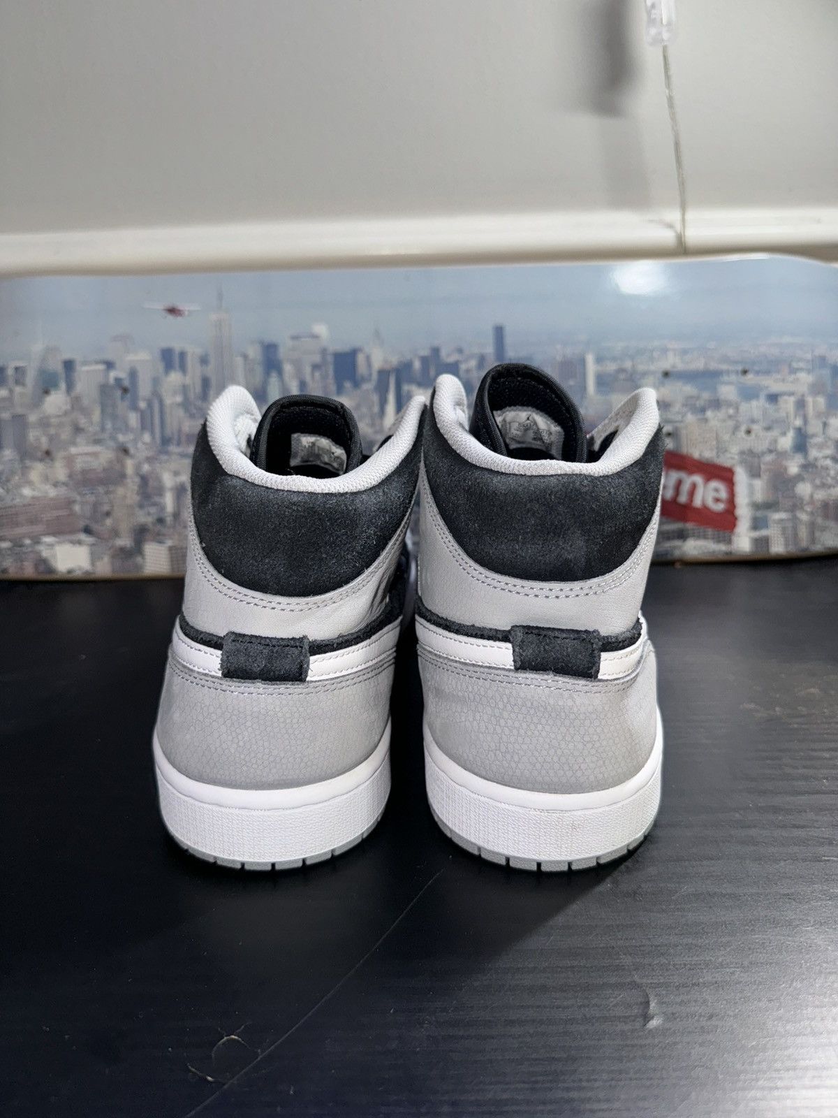 Jordan Brand × Nike Nike Air Jordan 1 Mid SE Elephant Print 2022 Size US 11.5 / EU 44-45 - 6 Thumbnail
